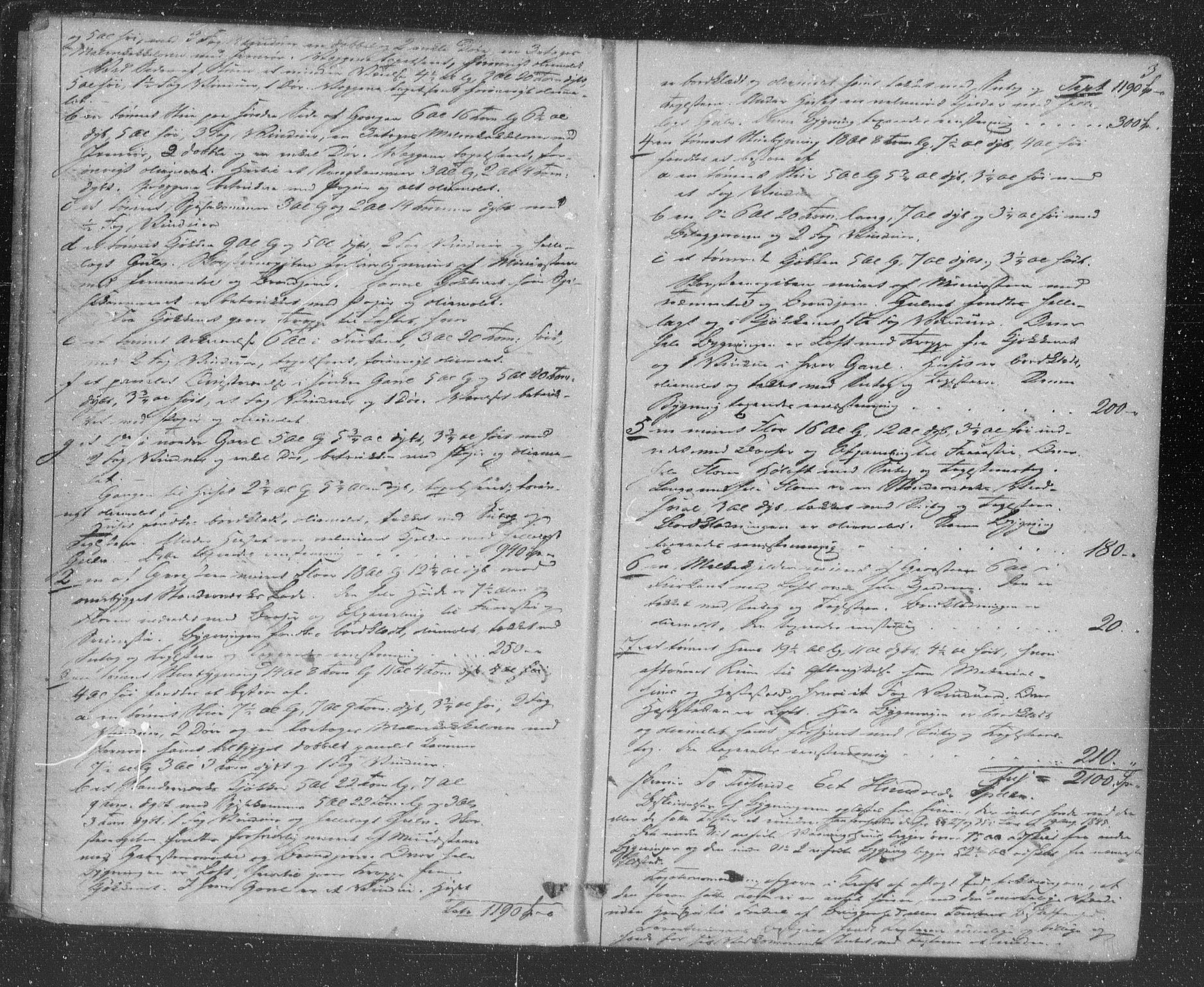 Lensmannen i Årstad, AV/SAB-A-36201/0012/L0001: Branntakstprotokoll, 1846-1857, p. 3
