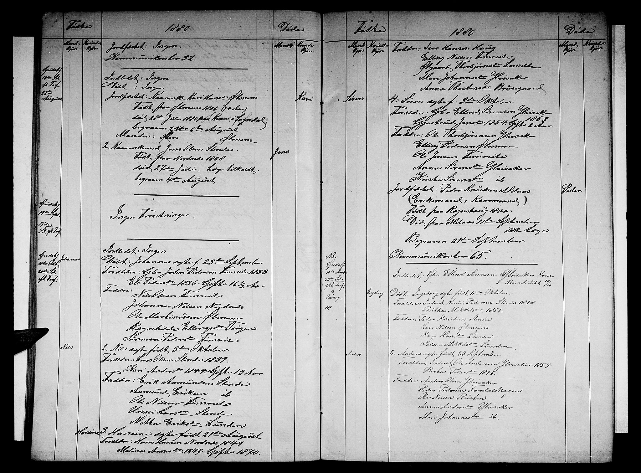 Sogndal sokneprestembete, AV/SAB-A-81301/H/Hab/Habc/L0001: Parish register (copy) no. C 1, 1868-1883, p. 66