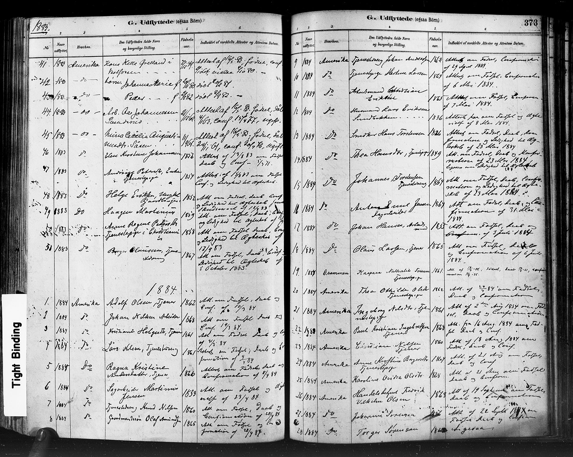 Eiker kirkebøker, AV/SAKO-A-4/F/Fb/L0001: Parish register (official) no. II 1, 1878-1888, p. 373