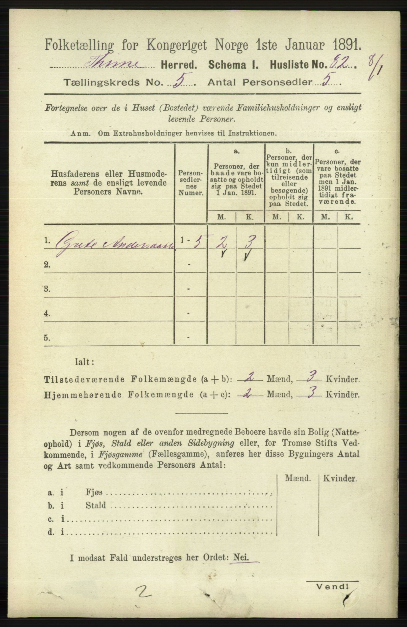 RA, 1891 census for 1121 Time, 1891, p. 1828