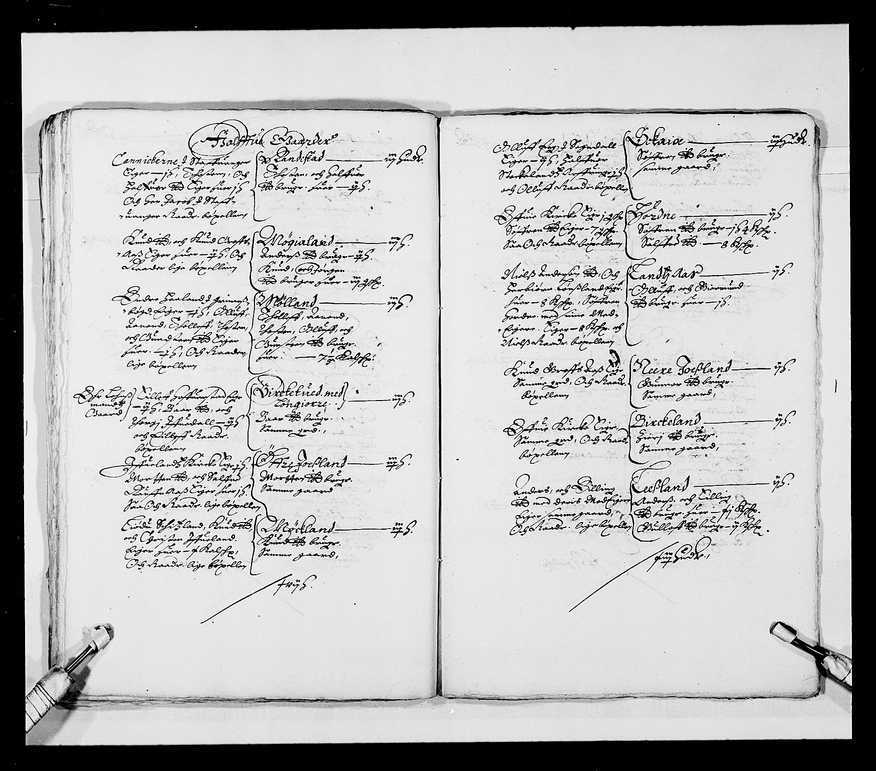 Stattholderembetet 1572-1771, RA/EA-2870/Ek/L0023/0002: Jordebøker 1633-1658: / Jordebøker for Råbyggelag og Mandal len, 1648-1649, p. 38