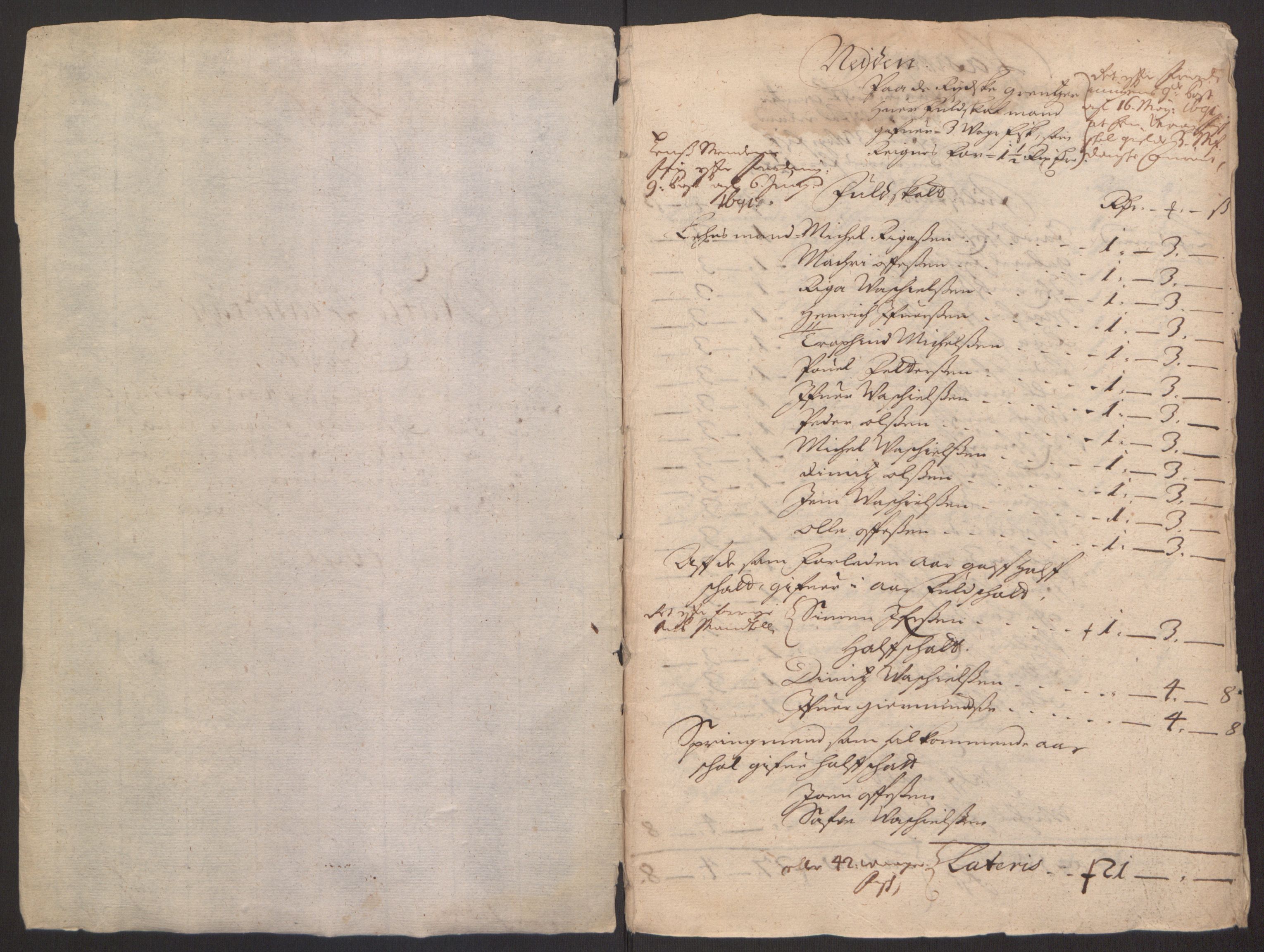 Rentekammeret inntil 1814, Reviderte regnskaper, Fogderegnskap, AV/RA-EA-4092/R69/L4851: Fogderegnskap Finnmark/Vardøhus, 1691-1700, p. 8