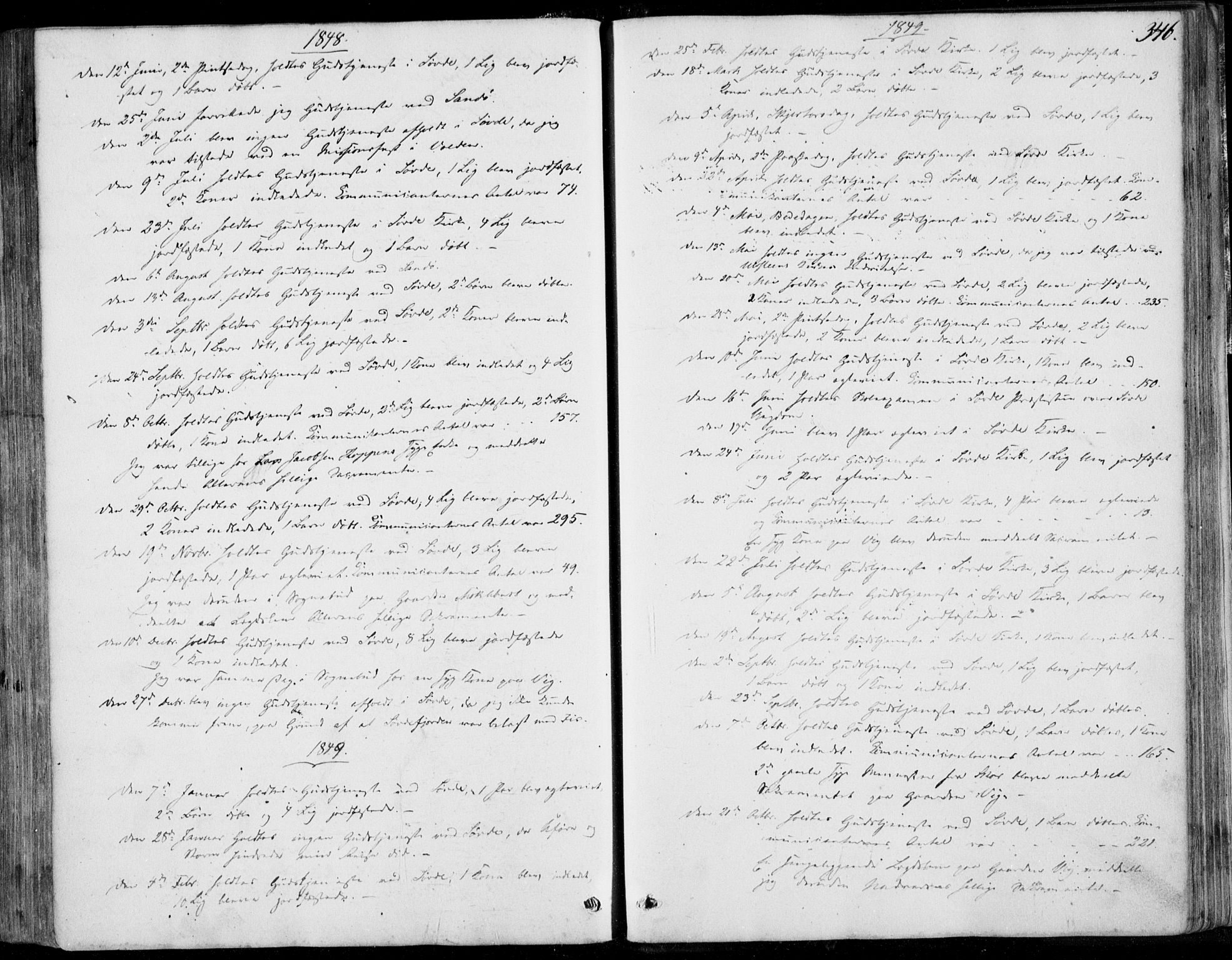 Ministerialprotokoller, klokkerbøker og fødselsregistre - Møre og Romsdal, AV/SAT-A-1454/502/L0023: Parish register (official) no. 502A01, 1844-1873, p. 346