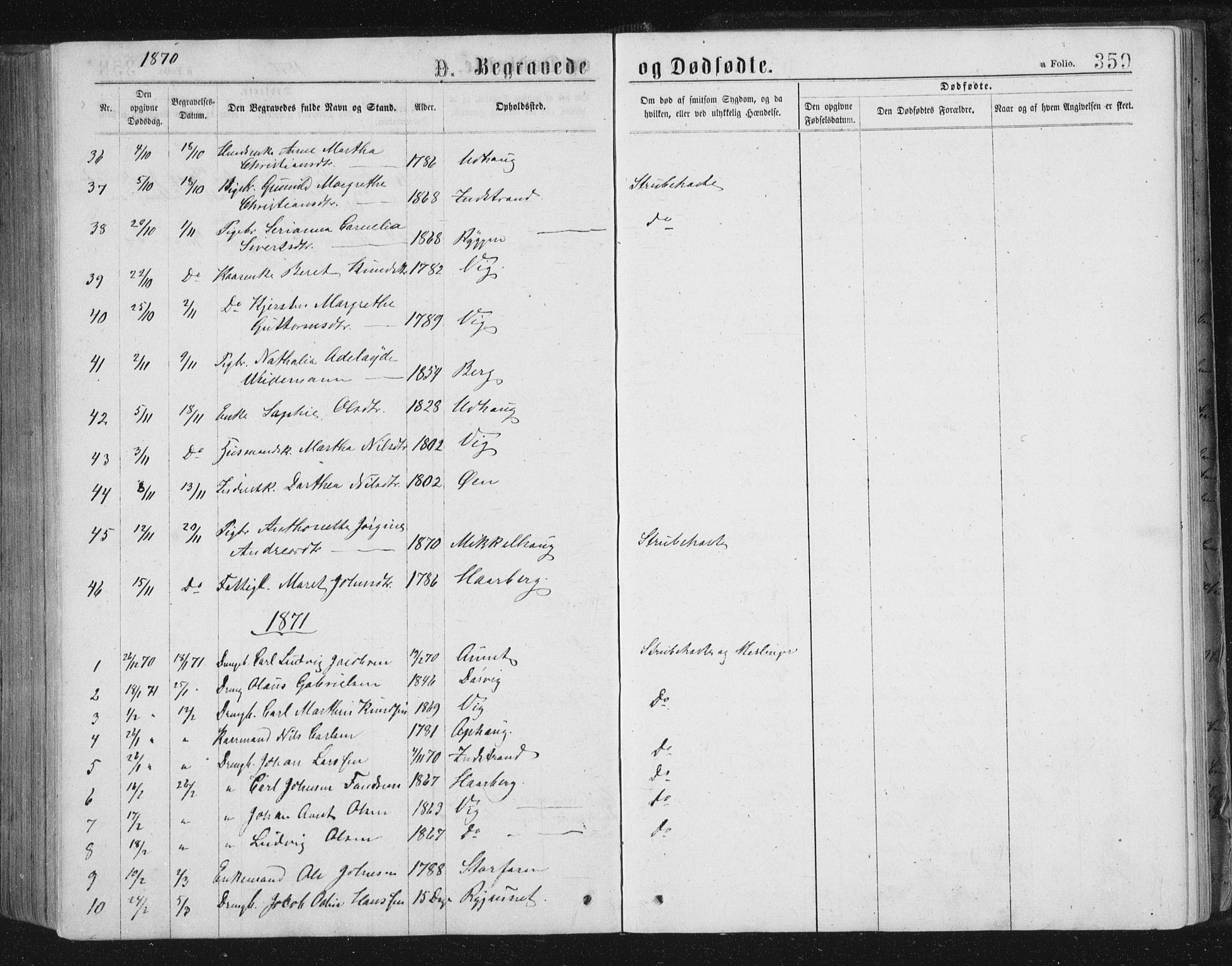 Ministerialprotokoller, klokkerbøker og fødselsregistre - Sør-Trøndelag, AV/SAT-A-1456/659/L0745: Parish register (copy) no. 659C02, 1869-1892, p. 359