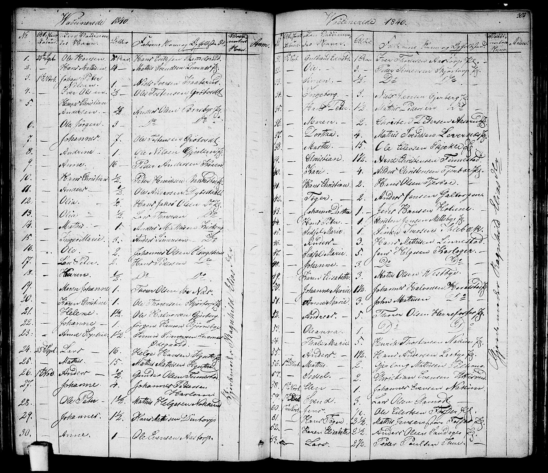 Rakkestad prestekontor Kirkebøker, SAO/A-2008/F/Fa/L0007: Parish register (official) no. I 7, 1825-1841, p. 302