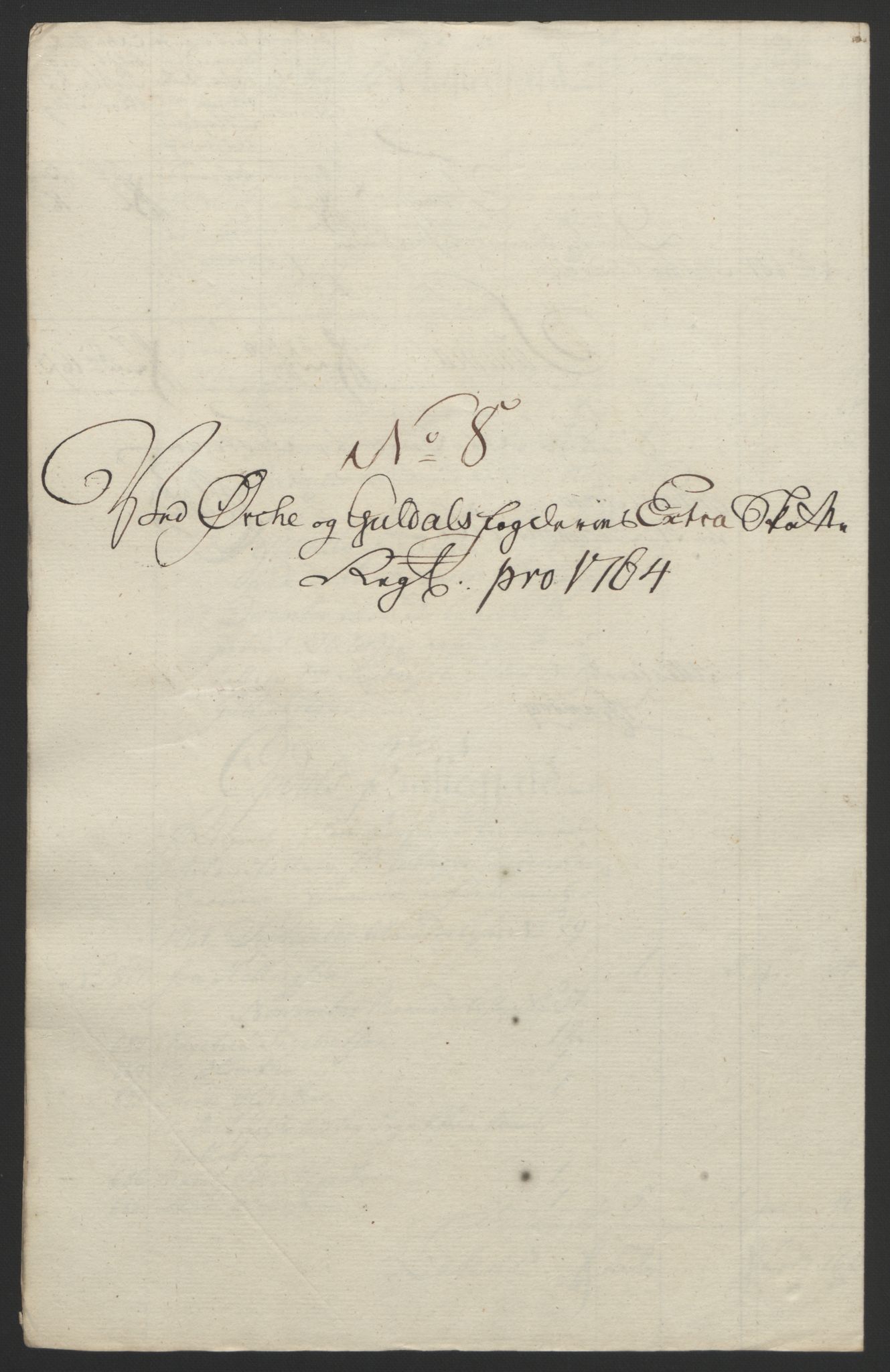 Rentekammeret inntil 1814, Reviderte regnskaper, Fogderegnskap, RA/EA-4092/R60/L4094: Ekstraskatten Orkdal og Gauldal, 1762-1765, p. 167
