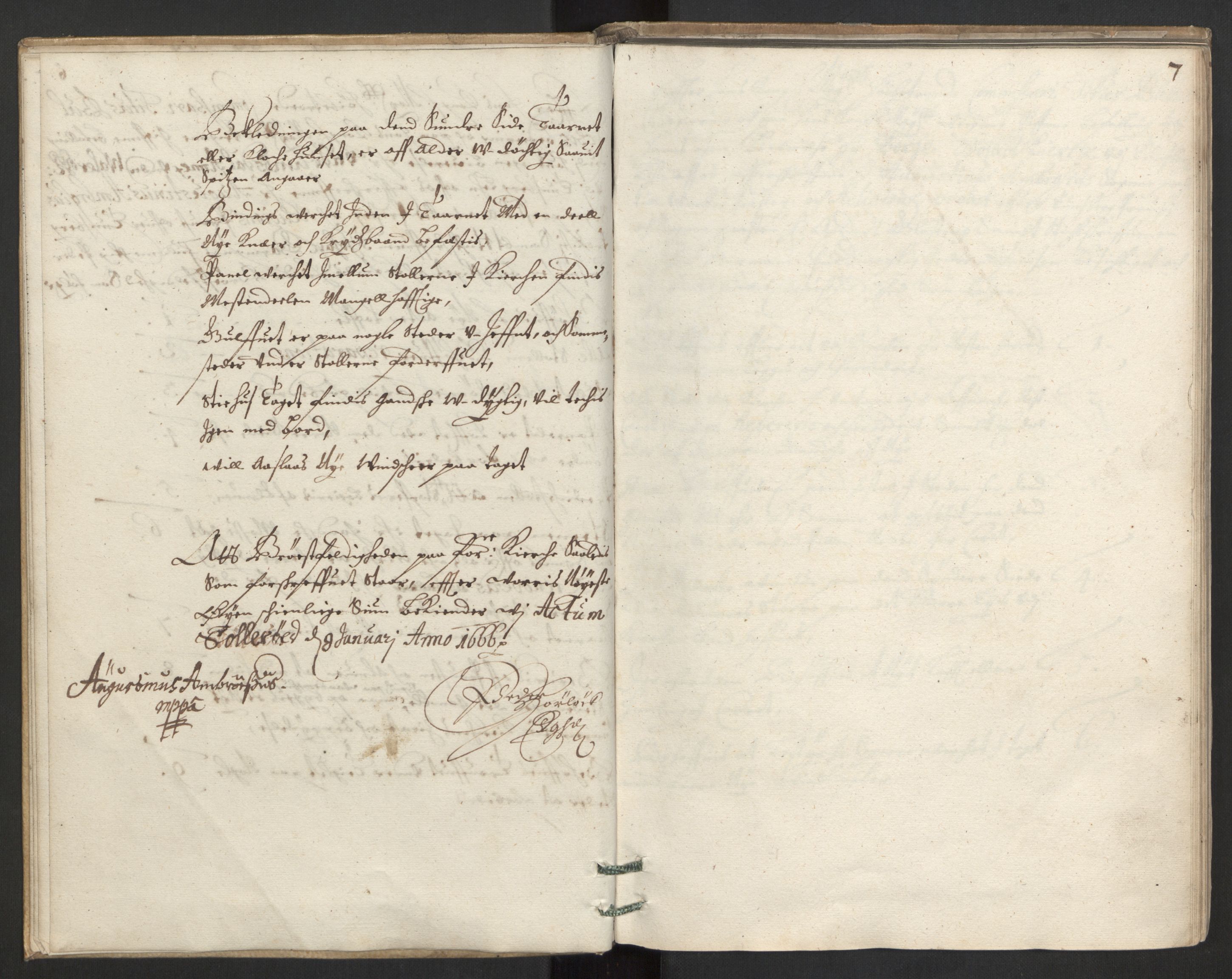 Rentekammeret inntil 1814, Reviderte regnskaper, Kirkeregnskap, AV/RA-EA-4067/Ra/L0027/0002: Kirkeregnskap / Besiktigelser over kirkene i Tønsberg len og Brunla len, 1666, p. 6b-7a