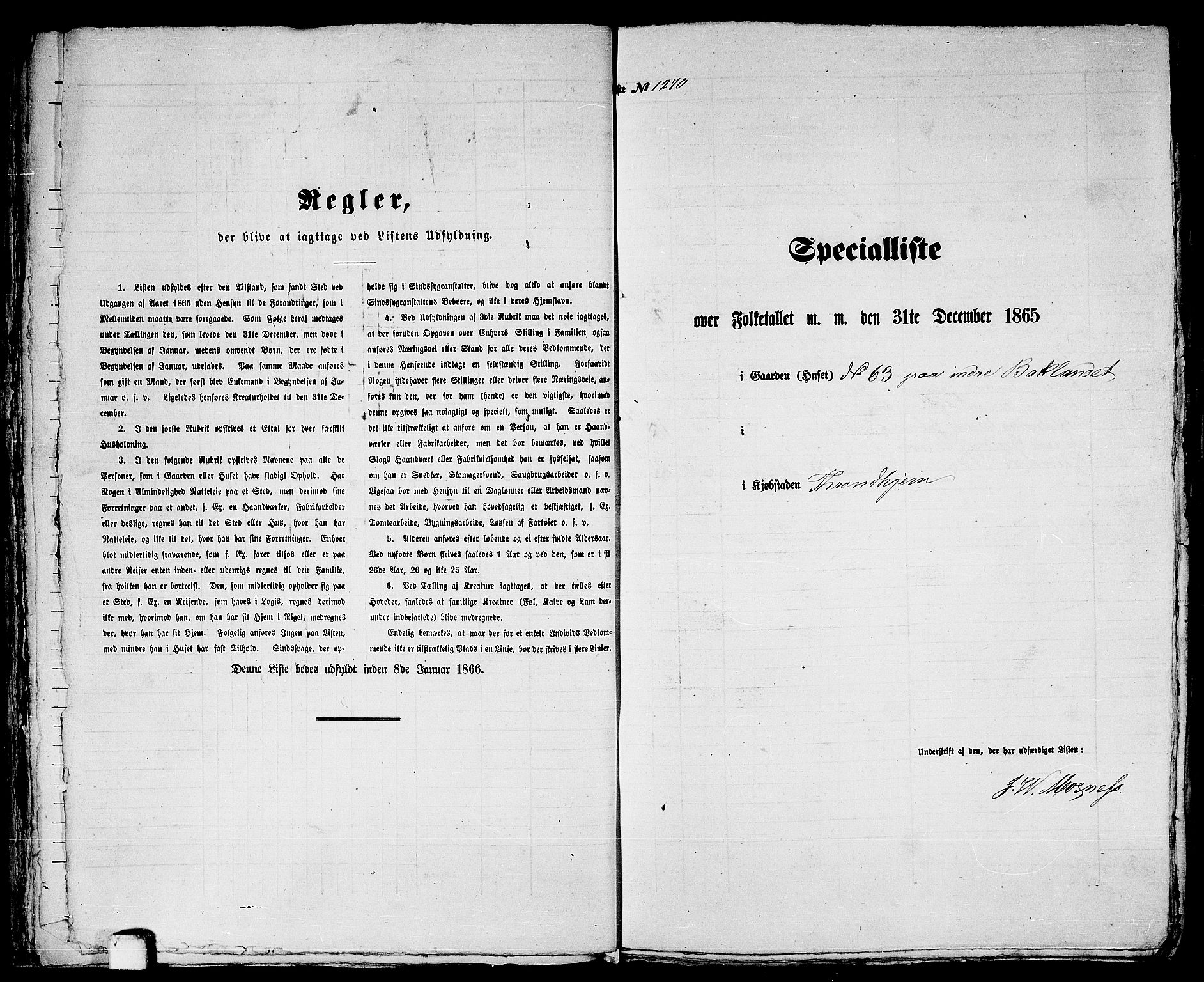 RA, 1865 census for Trondheim, 1865, p. 2639