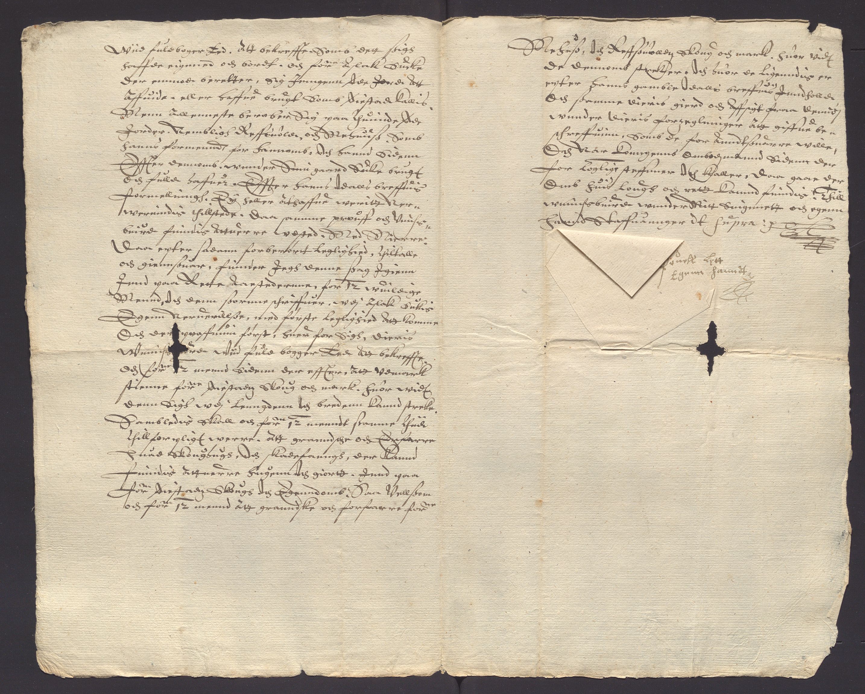 Stavanger len, AV/SAST-A-101870/Oa/L0016: Dommer, brev m.m., 1615-1644, p. 151