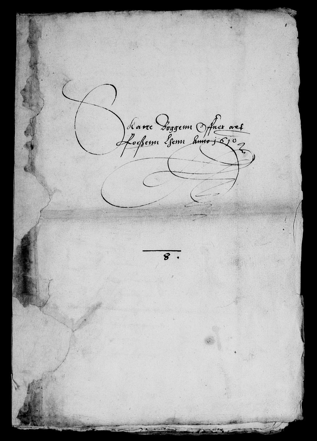 Rentekammeret inntil 1814, Reviderte regnskaper, Lensregnskaper, RA/EA-5023/R/Rb/Rbw/L0007: Trondheim len, 1610-1612