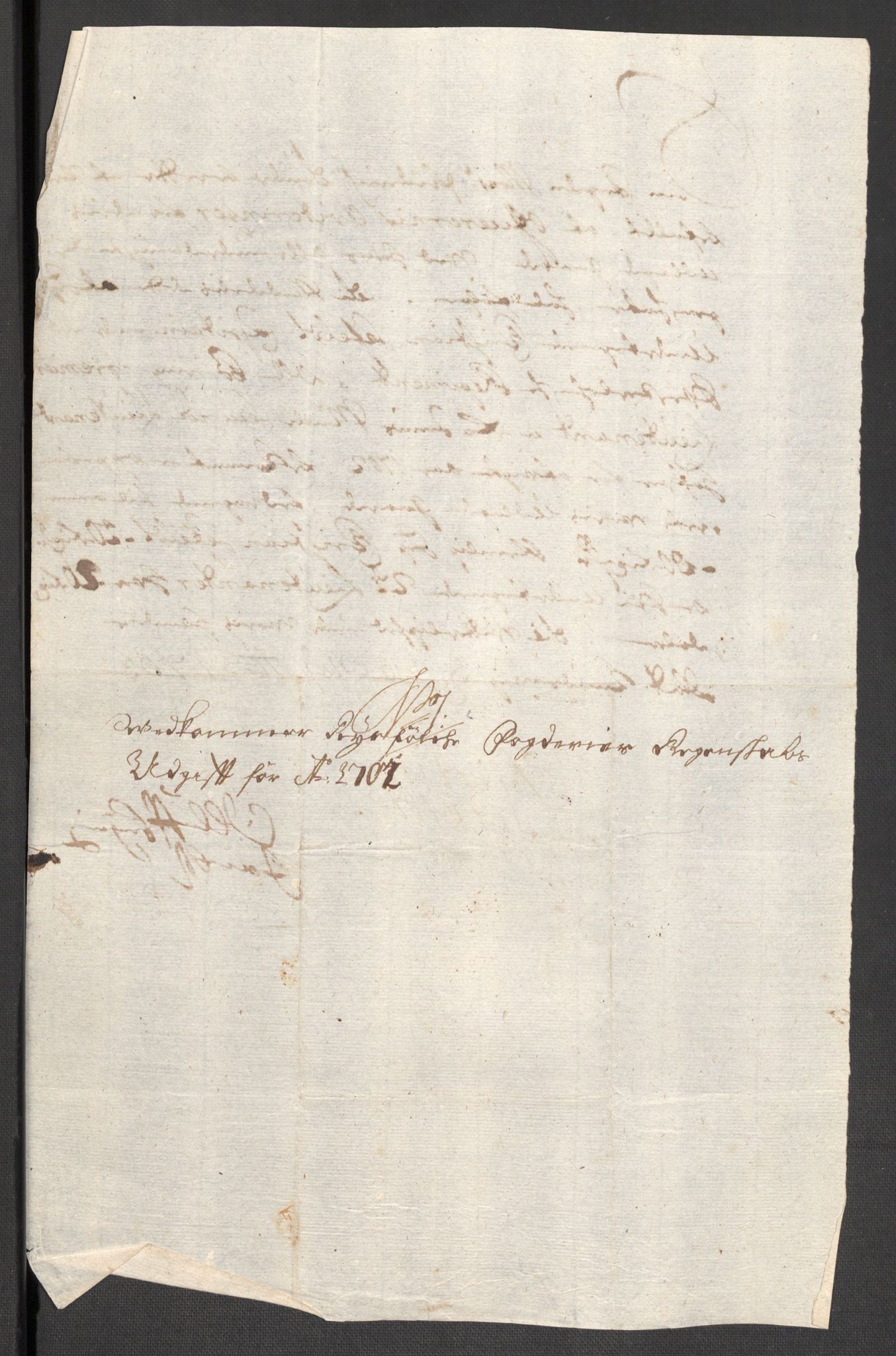 Rentekammeret inntil 1814, Reviderte regnskaper, Fogderegnskap, RA/EA-4092/R47/L2859: Fogderegnskap Ryfylke, 1701-1702, p. 196