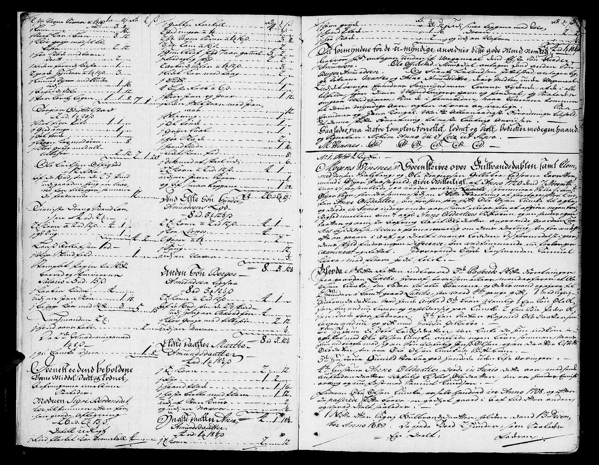 Sør-Gudbrandsdal tingrett, AV/SAH-TING-004/J/Ja/Jaa/L0001A: Skifteprotokoll, 1720-1735, p. 4b-5a