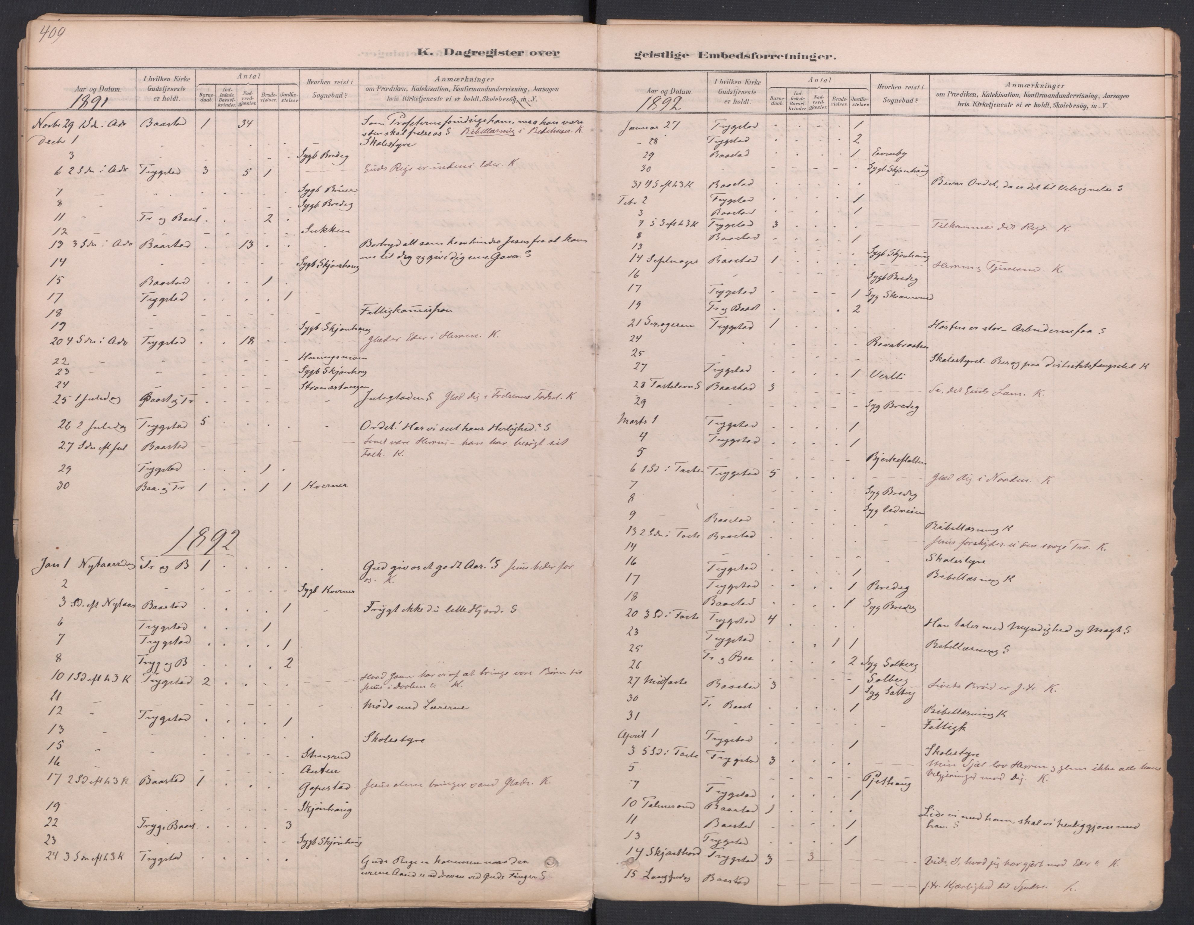 Trøgstad prestekontor Kirkebøker, AV/SAO-A-10925/F/Fa/L0010: Parish register (official) no. I 10, 1878-1898, p. 409