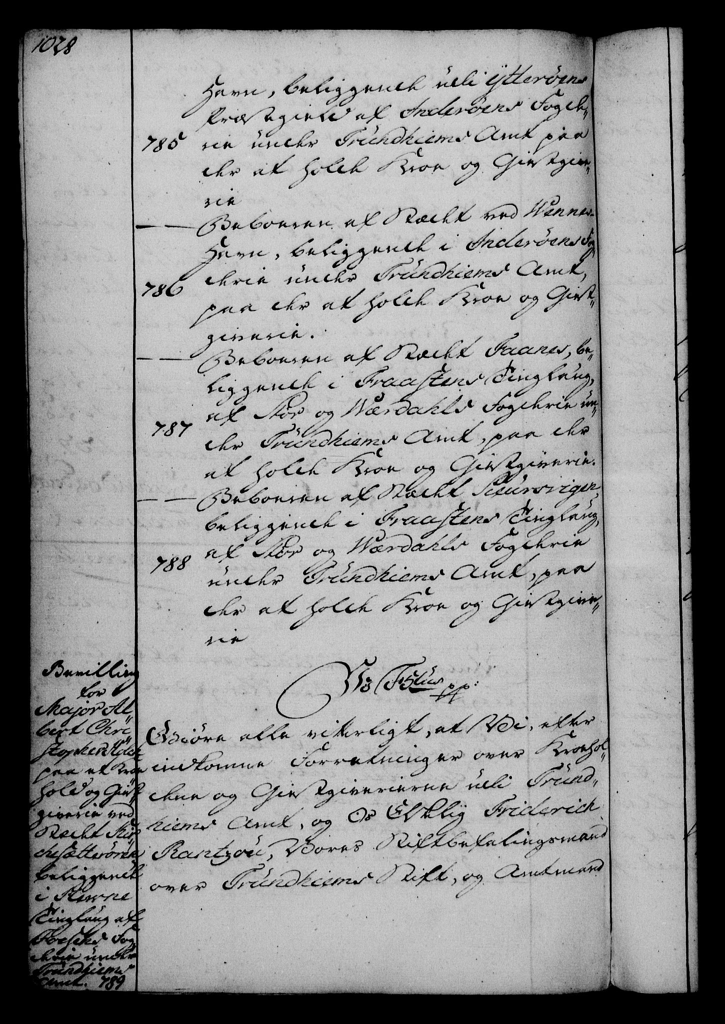 Rentekammeret, Kammerkanselliet, AV/RA-EA-3111/G/Gg/Gga/L0006: Norsk ekspedisjonsprotokoll med register (merket RK 53.6), 1749-1759, p. 1028