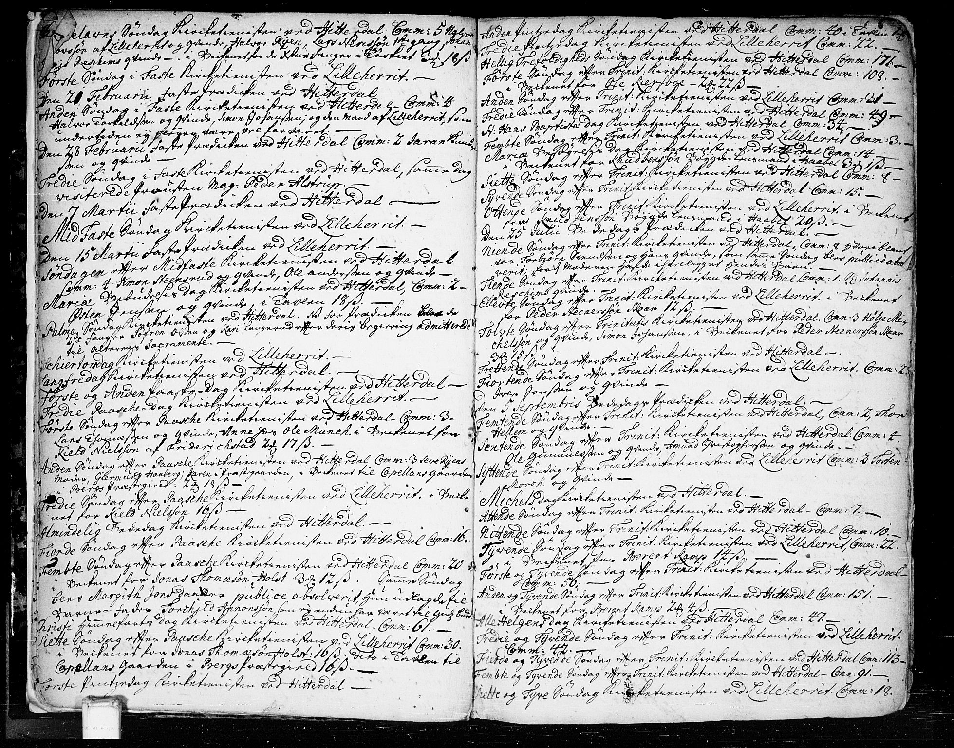 Heddal kirkebøker, SAKO/A-268/F/Fa/L0003: Parish register (official) no. I 3, 1723-1783, p. 6