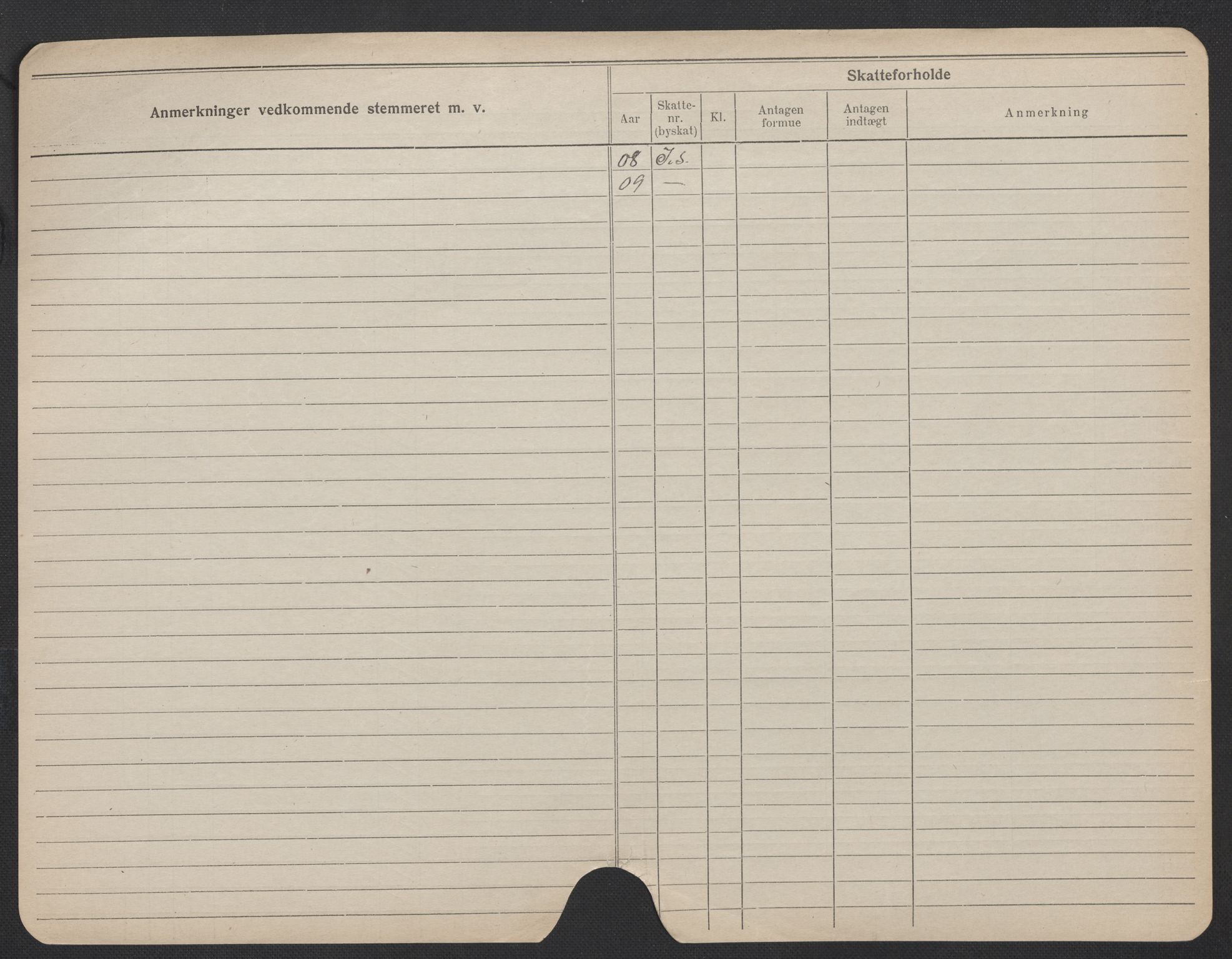 Oslo folkeregister, Registerkort, AV/SAO-A-11715/F/Fa/Fac/L0020: Kvinner, 1906-1914, p. 824b