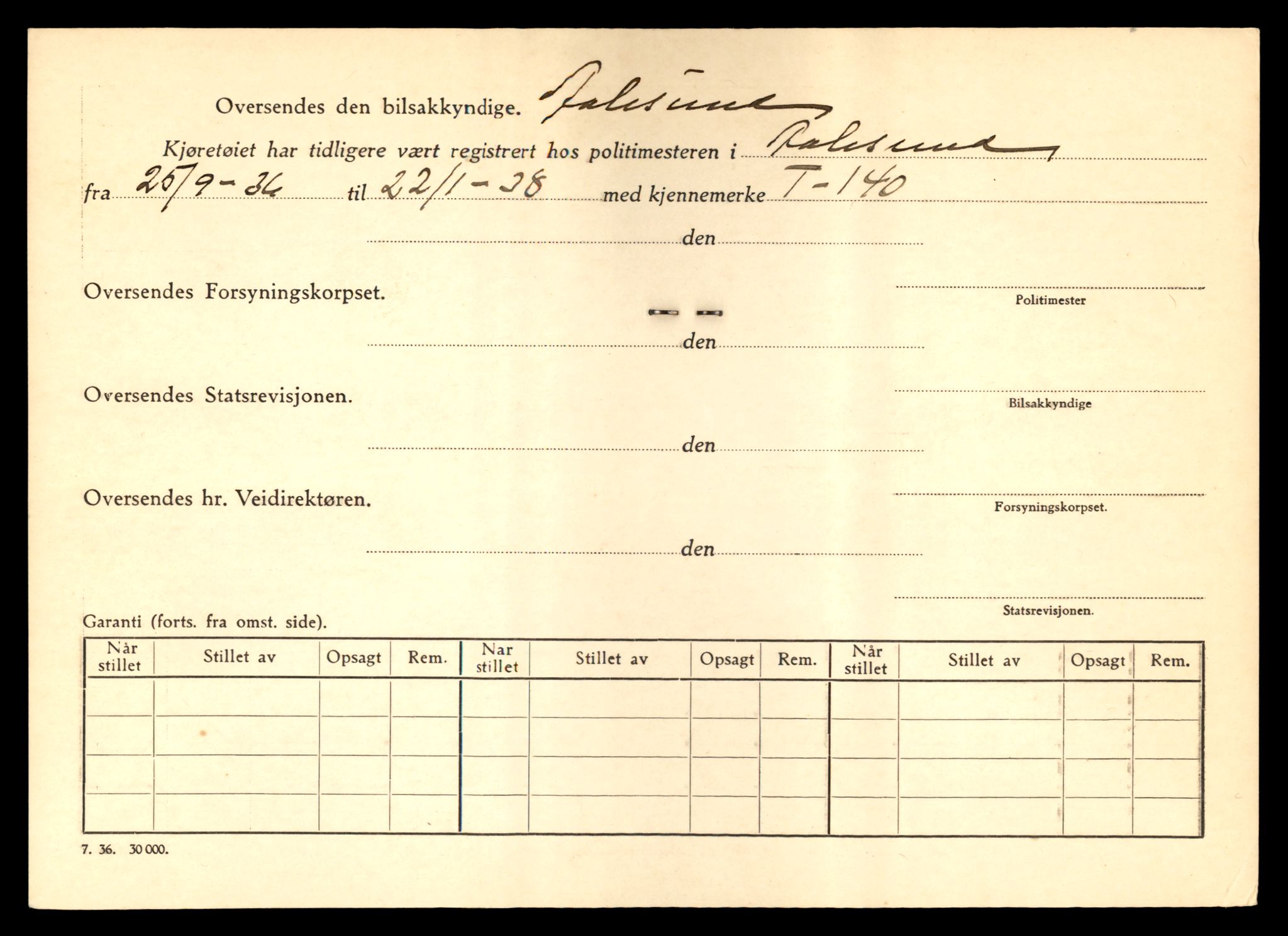 Møre og Romsdal vegkontor - Ålesund trafikkstasjon, AV/SAT-A-4099/F/Fe/L0002: Registreringskort for kjøretøy T 128 - T 231, 1927-1998, p. 478