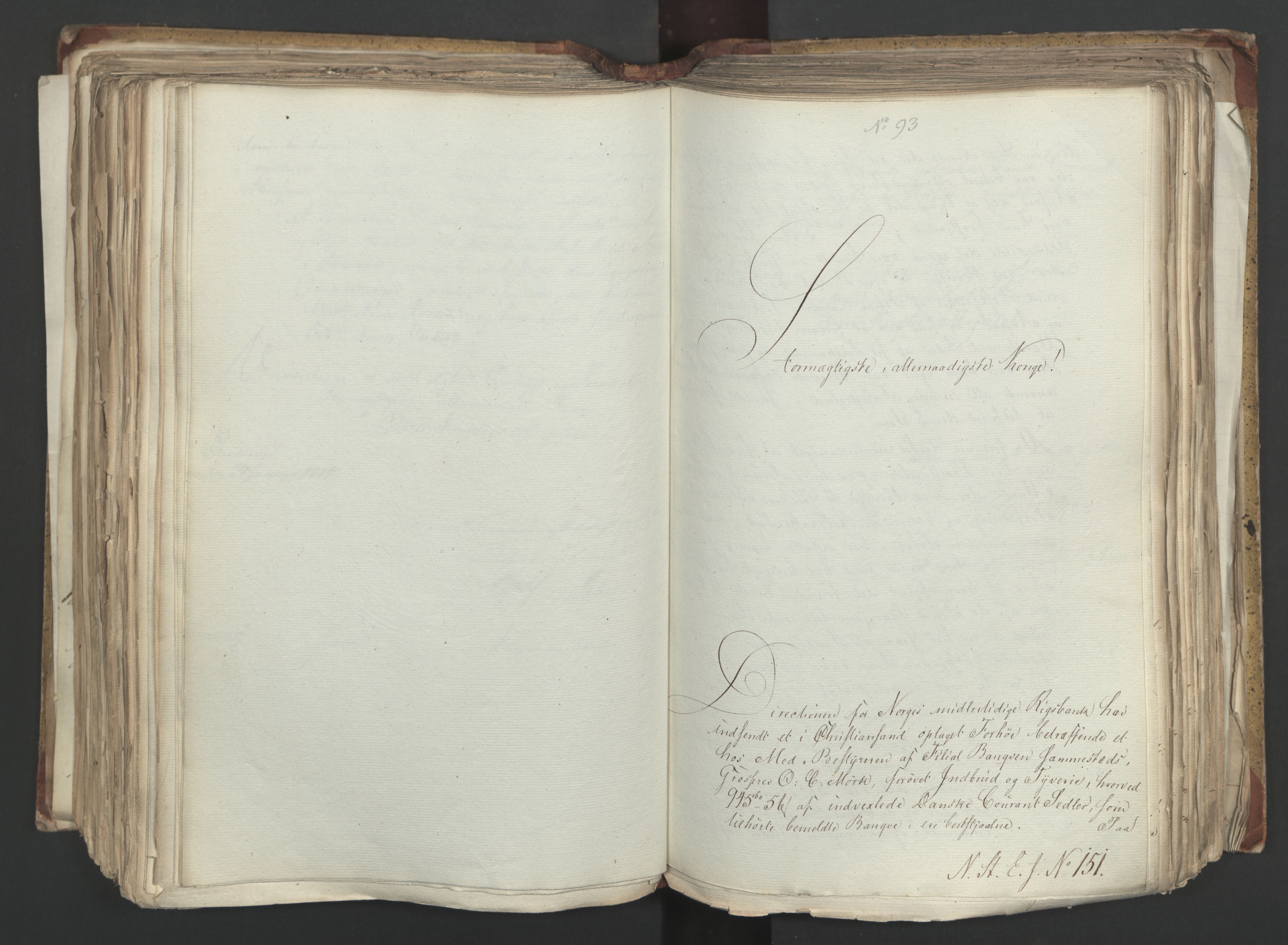 Statsrådsavdelingen i Stockholm, AV/RA-S-1003/D/Da/L0001: Regjeringsinnstillinger nr. 1-262, 1814-1815, p. 332