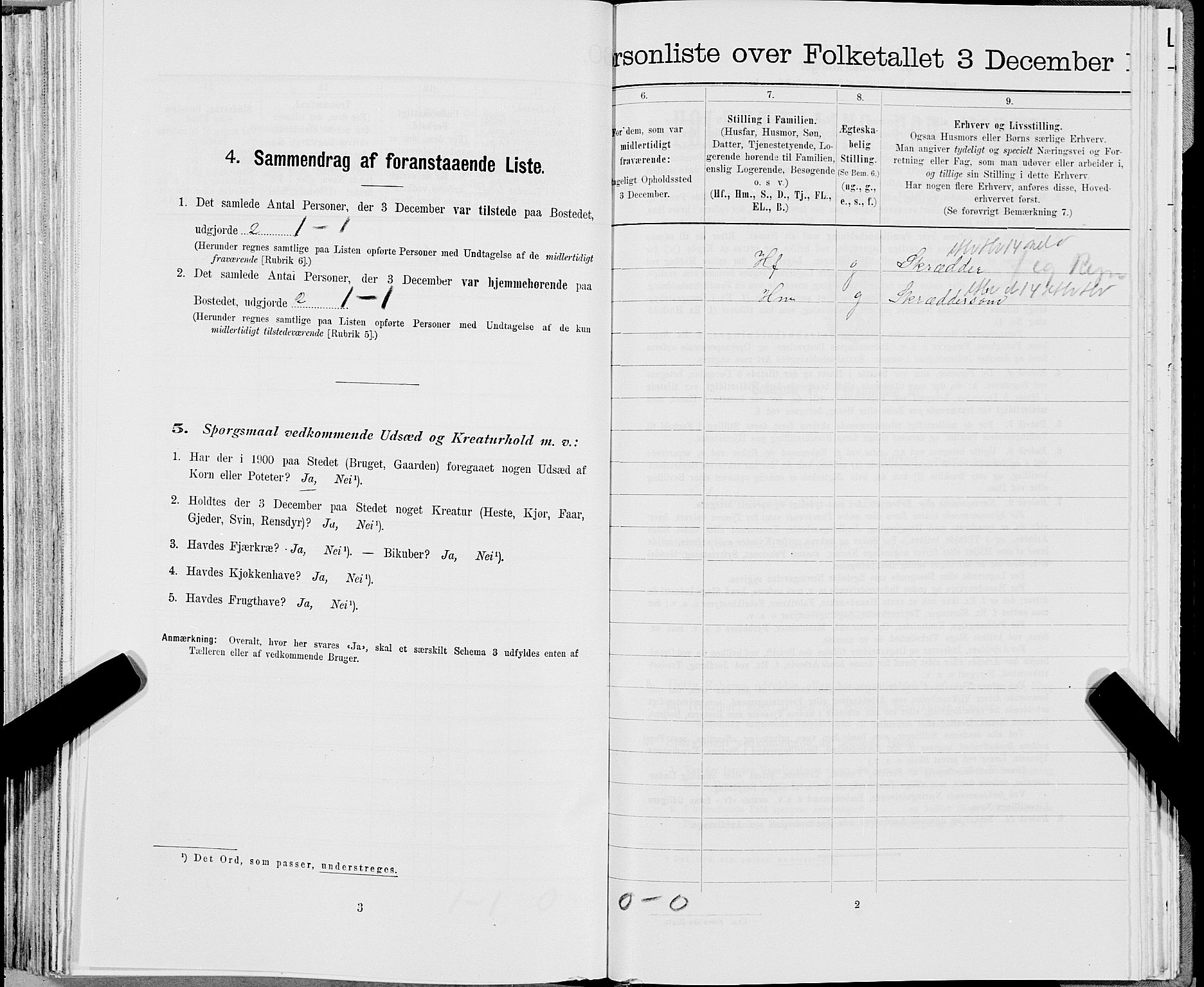 SAT, 1900 census for Snåsa, 1900, p. 514