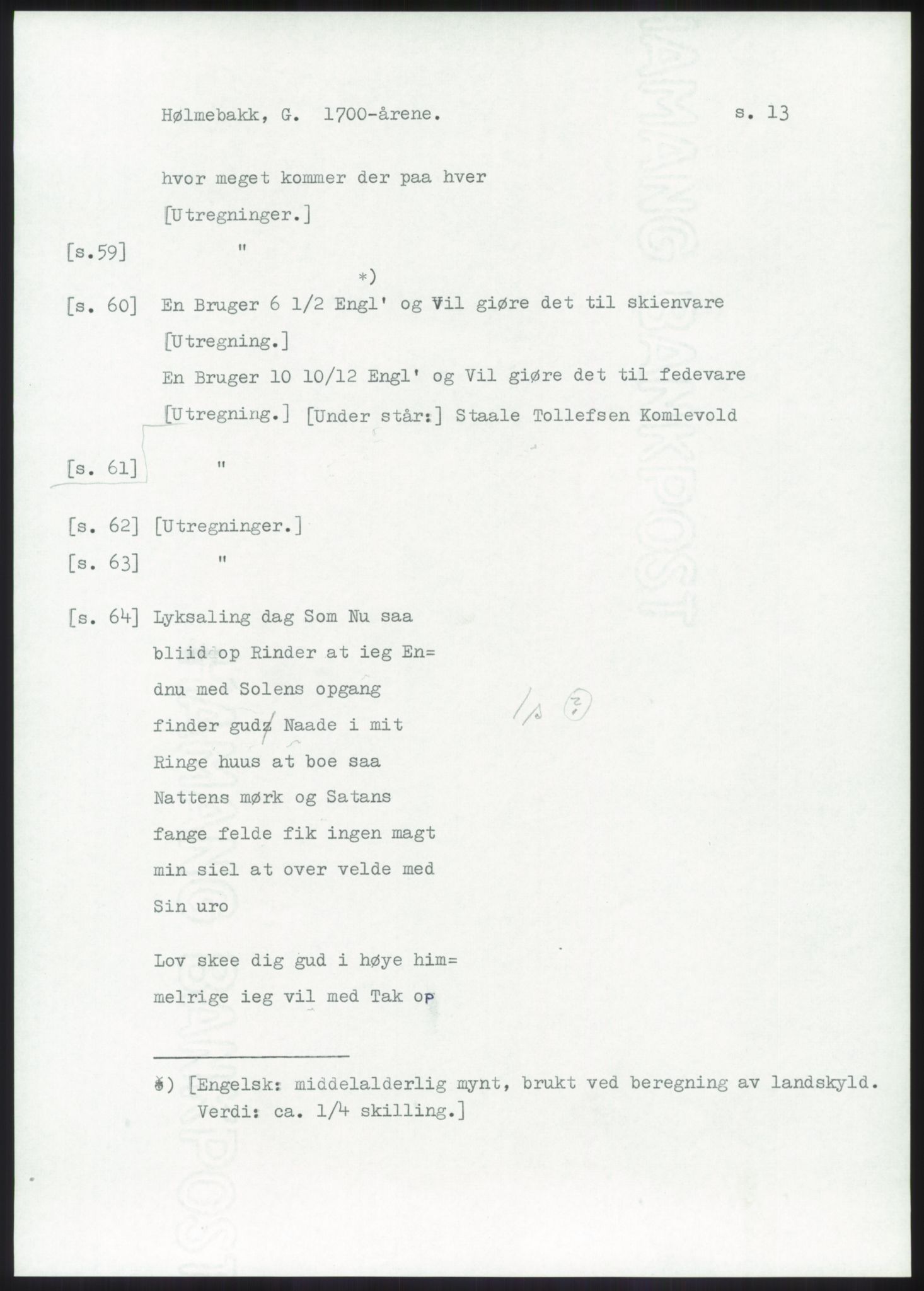 Samlinger til kildeutgivelse, Diplomavskriftsamlingen, AV/RA-EA-4053/H/Ha, p. 1733