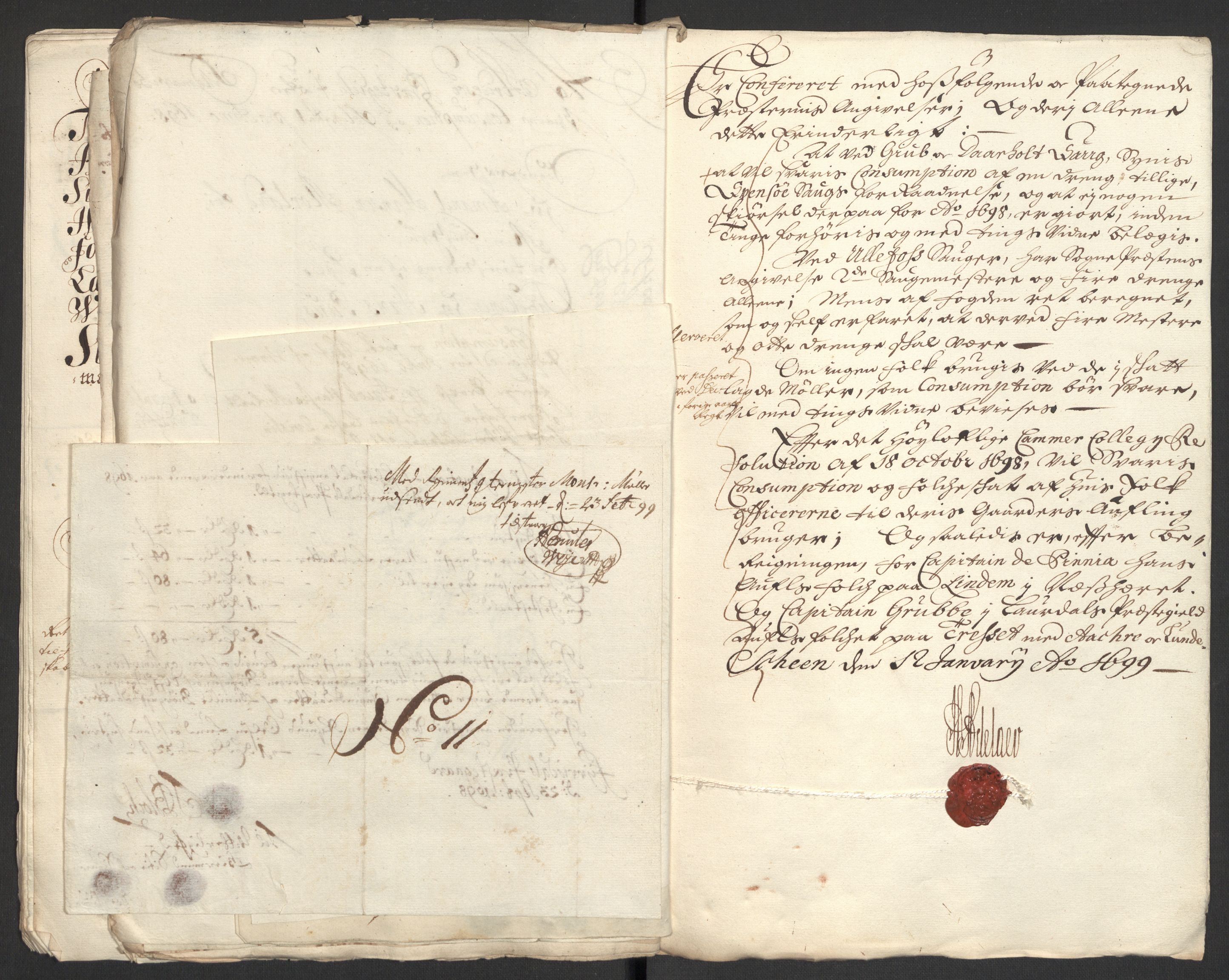 Rentekammeret inntil 1814, Reviderte regnskaper, Fogderegnskap, AV/RA-EA-4092/R36/L2099: Fogderegnskap Øvre og Nedre Telemark og Bamble, 1698, p. 29