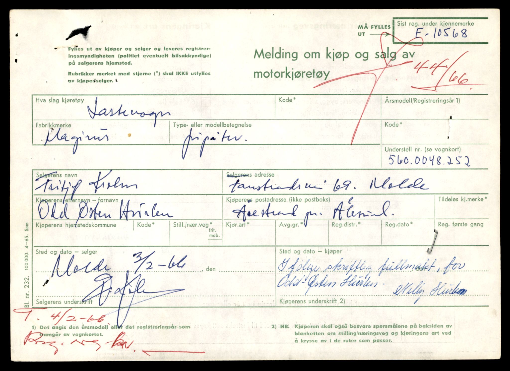 Møre og Romsdal vegkontor - Ålesund trafikkstasjon, AV/SAT-A-4099/F/Fe/L0032: Registreringskort for kjøretøy T 11997 - T 12149, 1927-1998, p. 3799