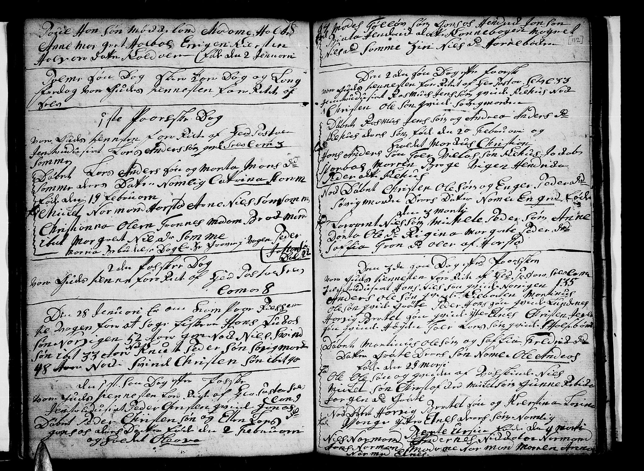 Trondenes sokneprestkontor, AV/SATØ-S-1319/H/Hb/L0002klokker: Parish register (copy) no. 2, 1795-1818, p. 112