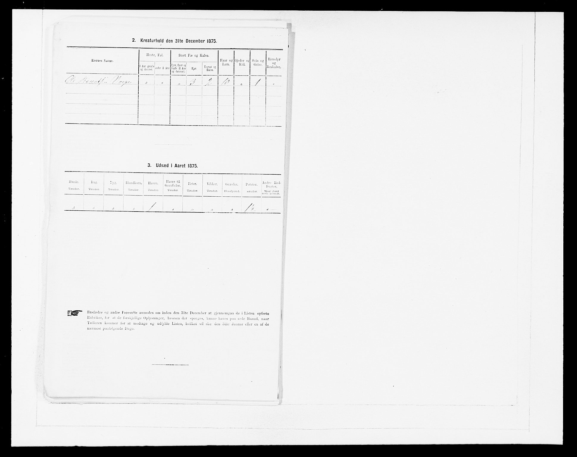 SAB, 1875 census for 1429P Ytre Holmedal, 1875, p. 606