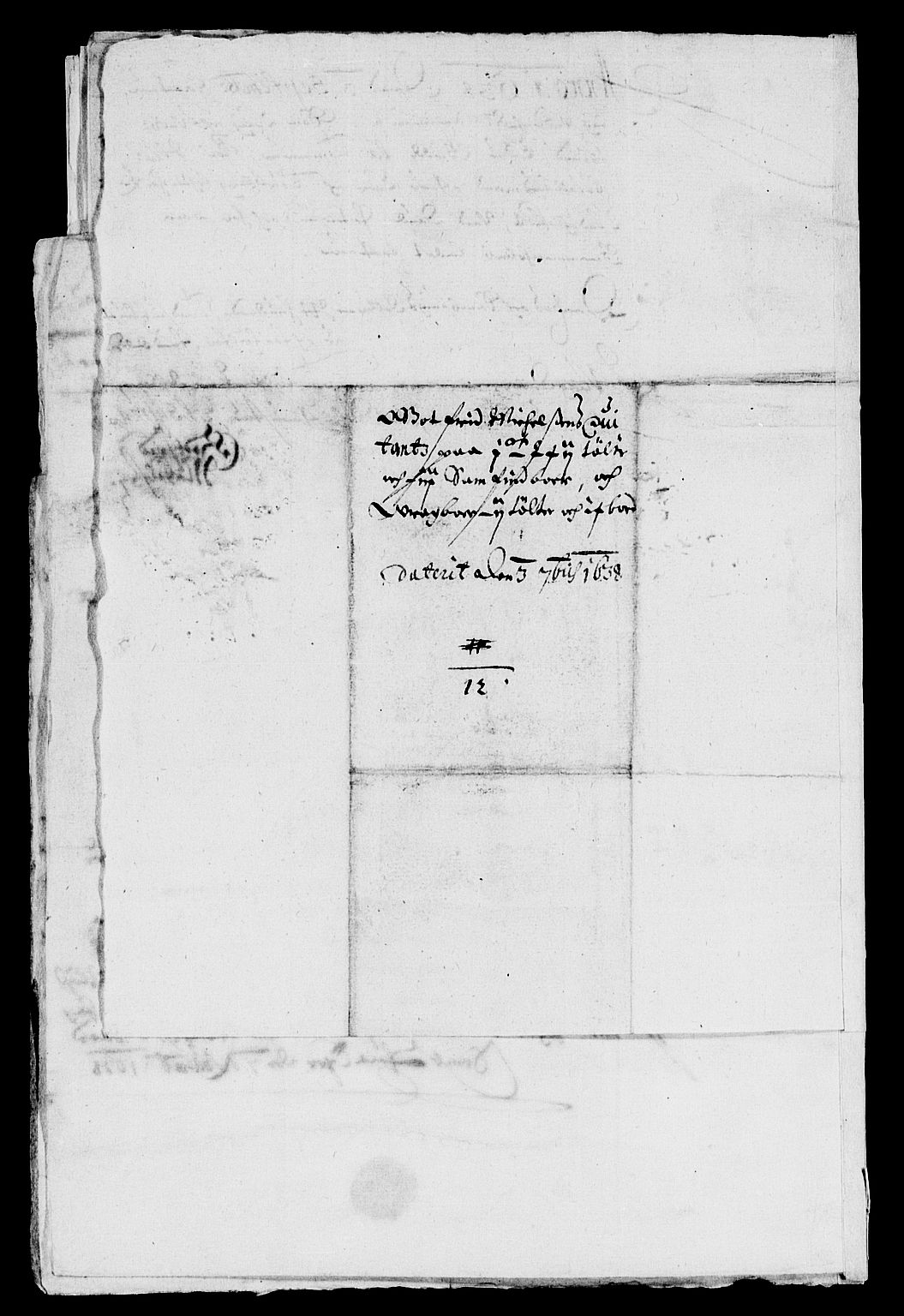 Rentekammeret inntil 1814, Reviderte regnskaper, Lensregnskaper, AV/RA-EA-5023/R/Rb/Rbm/L0004: Eiker len, 1626-1640