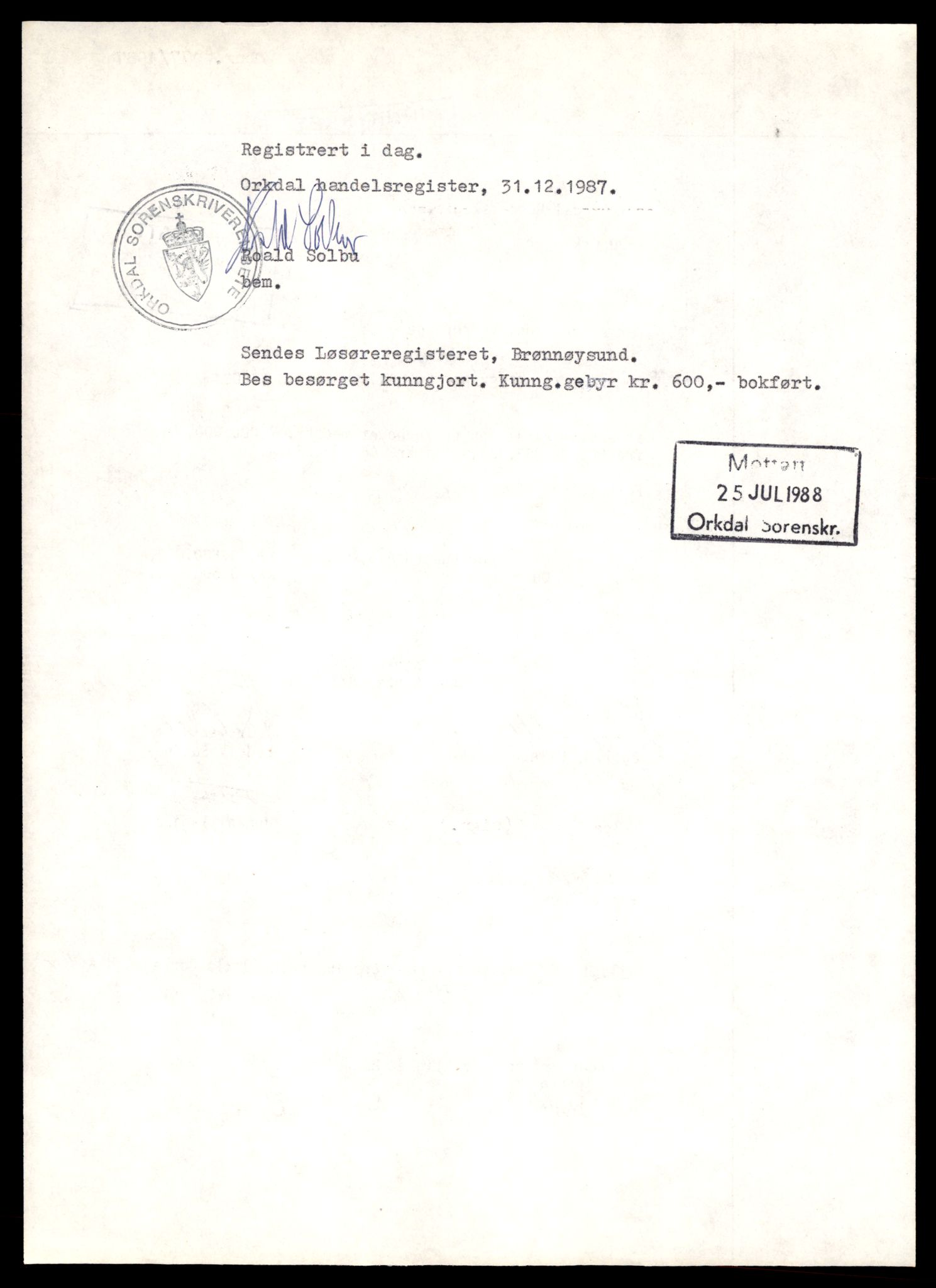 Orkdal sorenskriveri, AV/SAT-A-4169/2/J/Jd/Jdc/L0008: Aksjeselskap, L - M, 1915-1989, p. 4