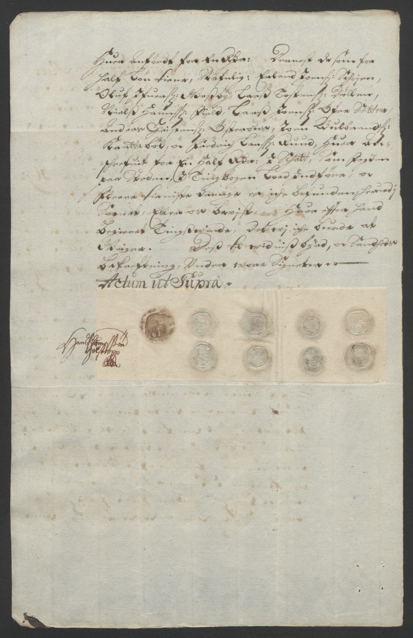 Rentekammeret inntil 1814, Reviderte regnskaper, Fogderegnskap, AV/RA-EA-4092/R13/L0832: Fogderegnskap Solør, Odal og Østerdal, 1694, p. 264