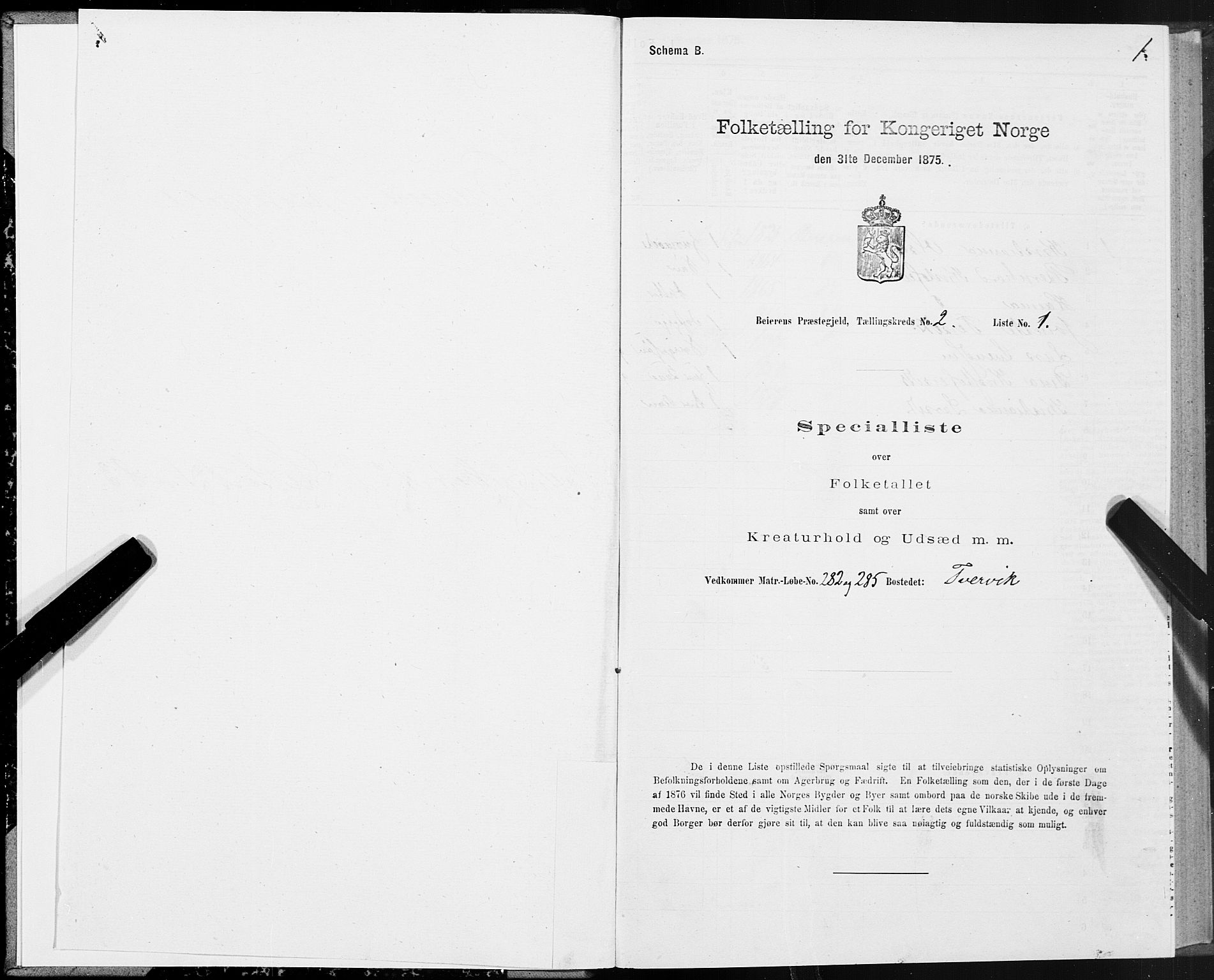 SAT, 1875 census for 1839P Beiarn, 1875, p. 2001