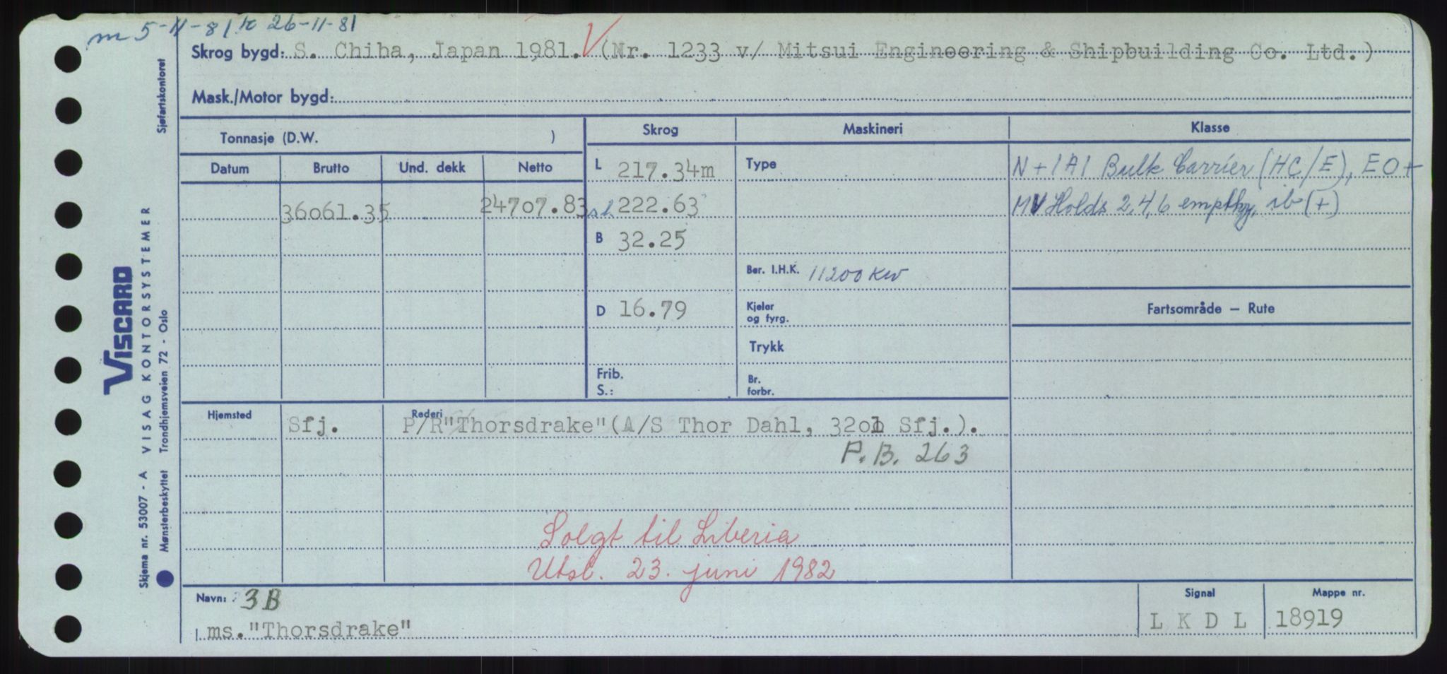 Sjøfartsdirektoratet med forløpere, Skipsmålingen, RA/S-1627/H/Hd/L0038: Fartøy, T-Th, p. 727