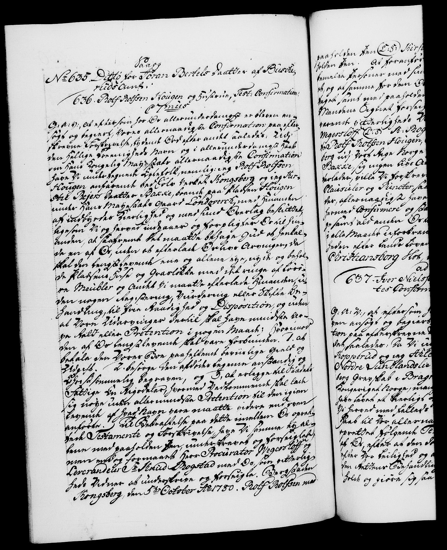 Danske Kanselli 1572-1799, RA/EA-3023/F/Fc/Fca/Fcaa/L0048: Norske registre, 1779-1781, p. 450b