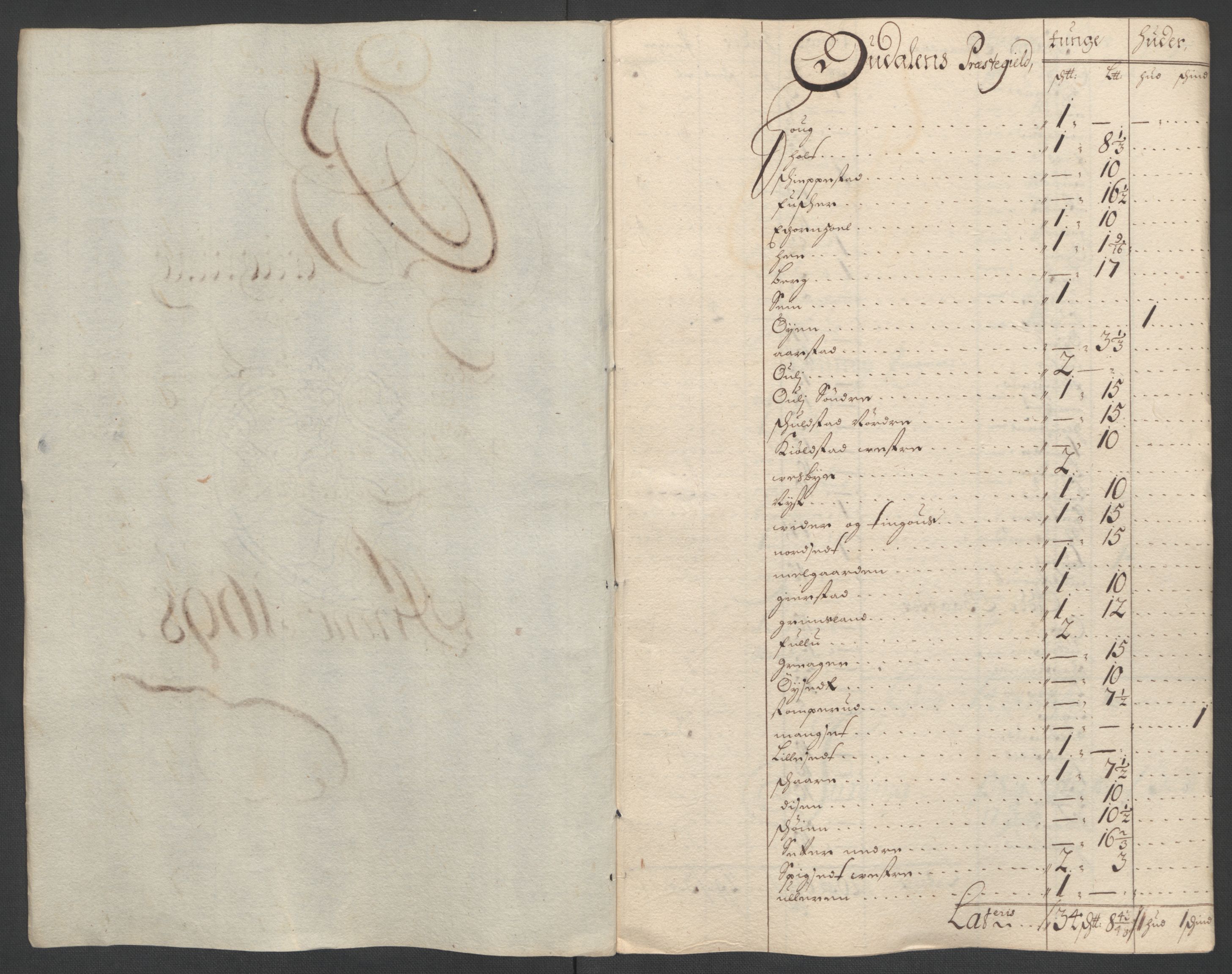 Rentekammeret inntil 1814, Reviderte regnskaper, Fogderegnskap, AV/RA-EA-4092/R13/L0836: Fogderegnskap Solør, Odal og Østerdal, 1698, p. 207