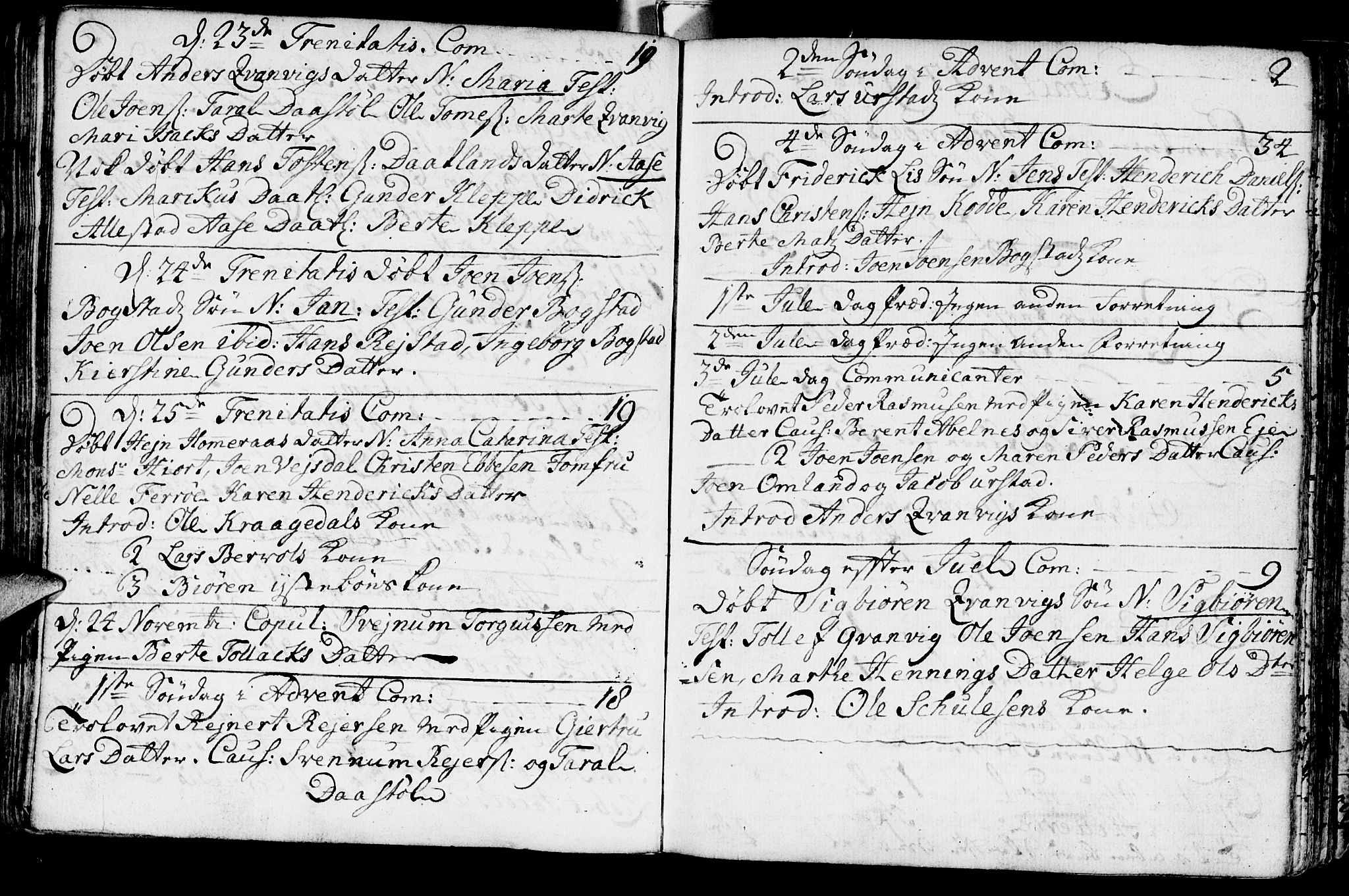 Sokndal sokneprestkontor, AV/SAST-A-101808: Parish register (official) no. A 3, 1740-1806