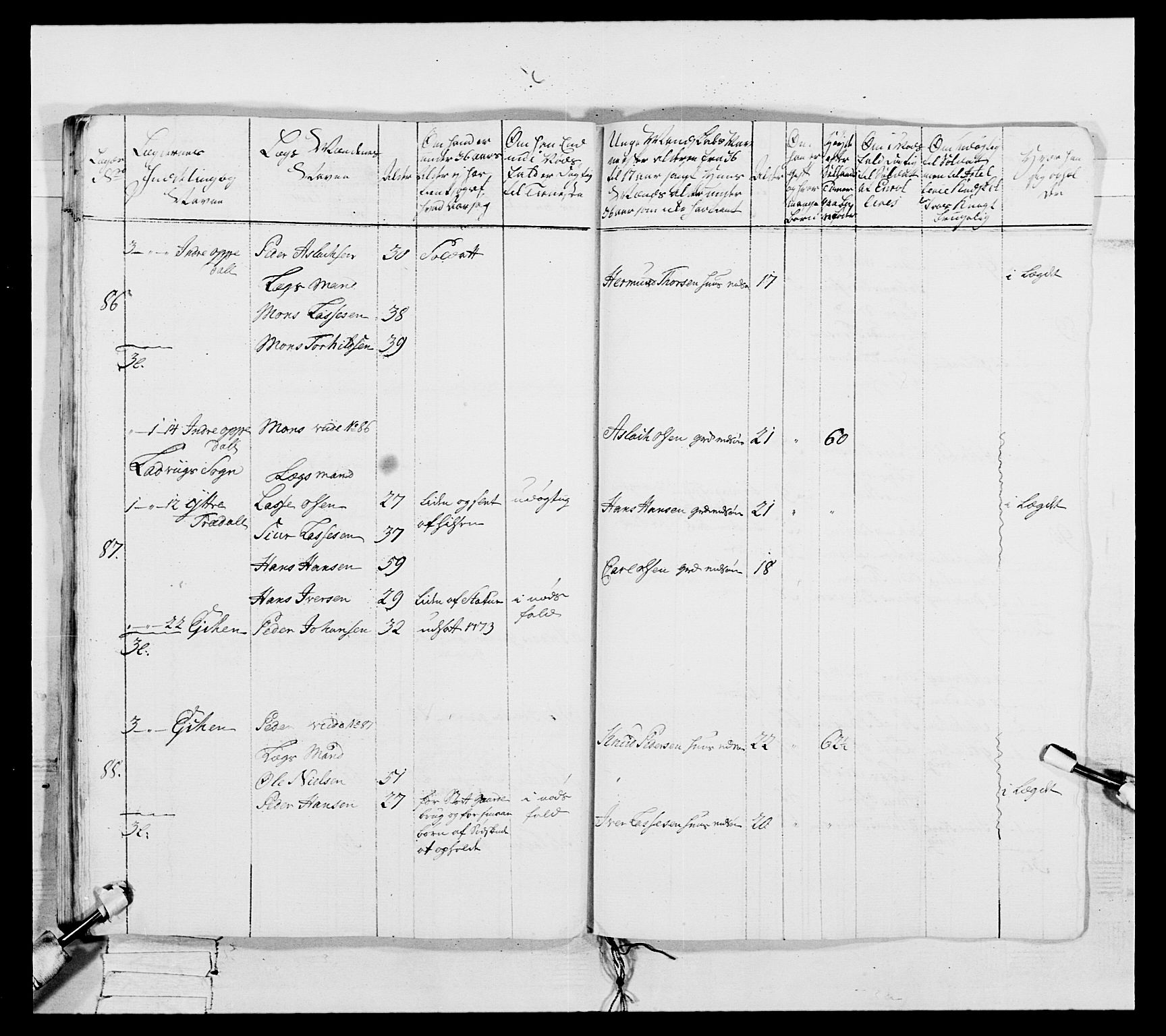 Generalitets- og kommissariatskollegiet, Det kongelige norske kommissariatskollegium, AV/RA-EA-5420/E/Eh/L0091: 1. Bergenhusiske nasjonale infanteriregiment, 1780-1783, p. 497