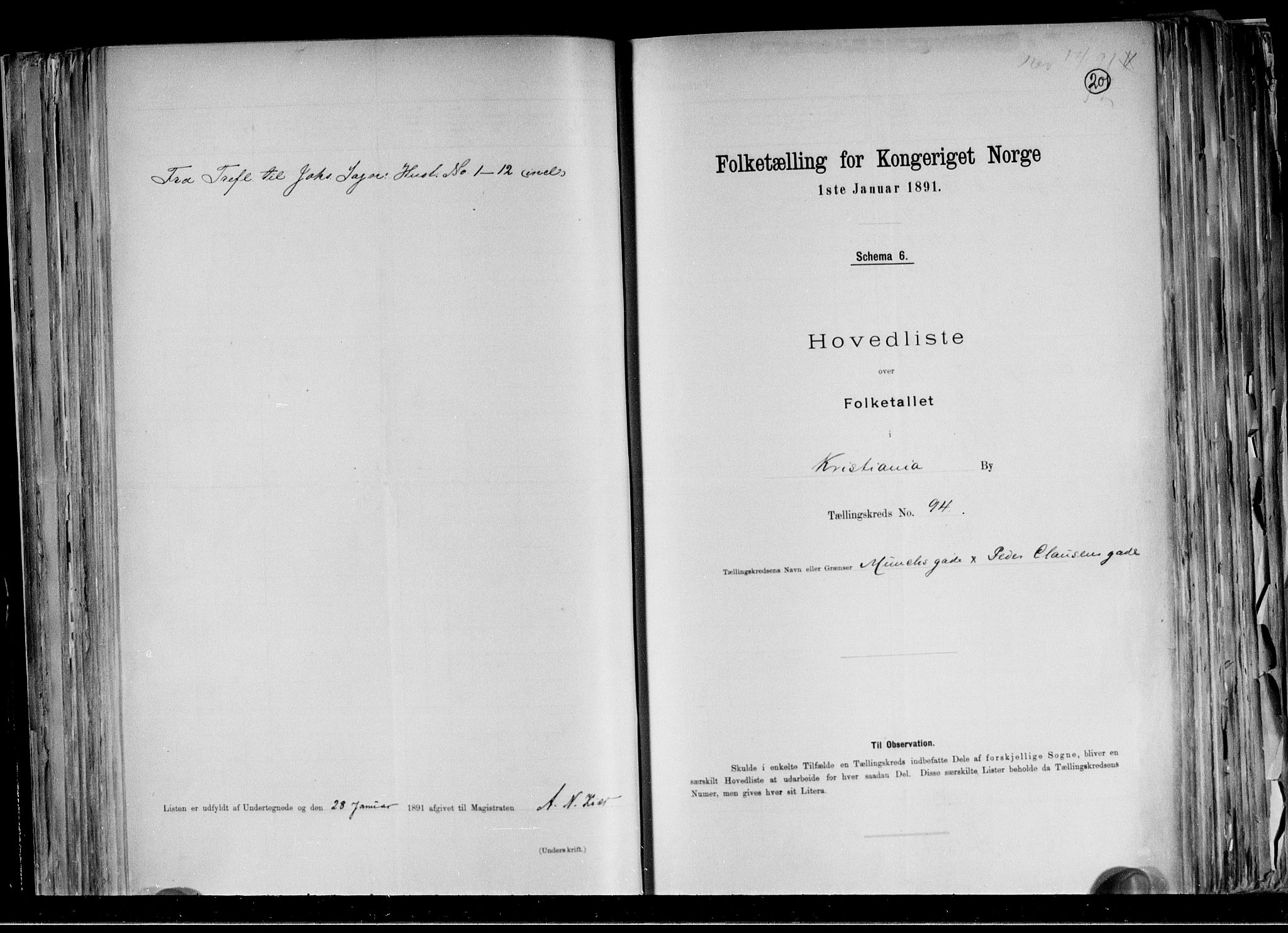 RA, 1891 census for 0301 Kristiania, 1891, p. 38187