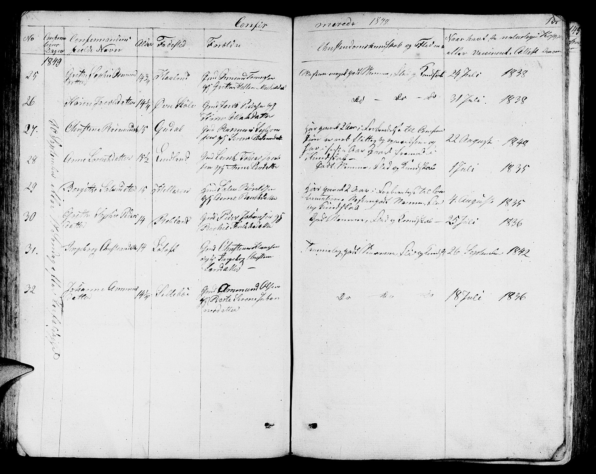 Sokndal sokneprestkontor, AV/SAST-A-101808: Parish register (copy) no. B 2, 1849-1865, p. 131