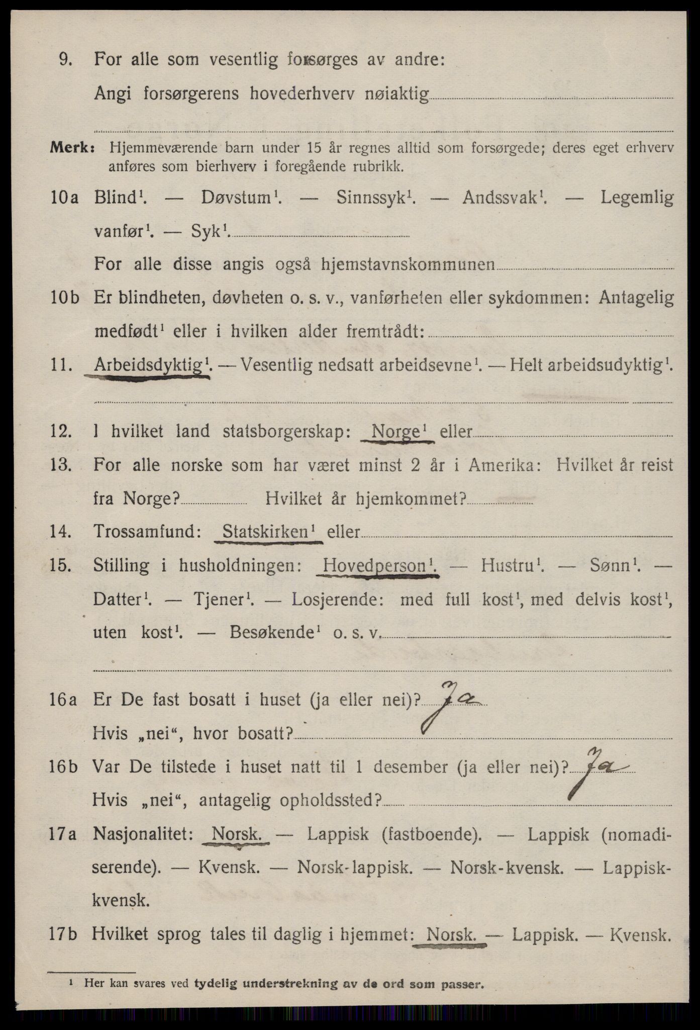 SAT, 1920 census for Røros, 1920, p. 8163