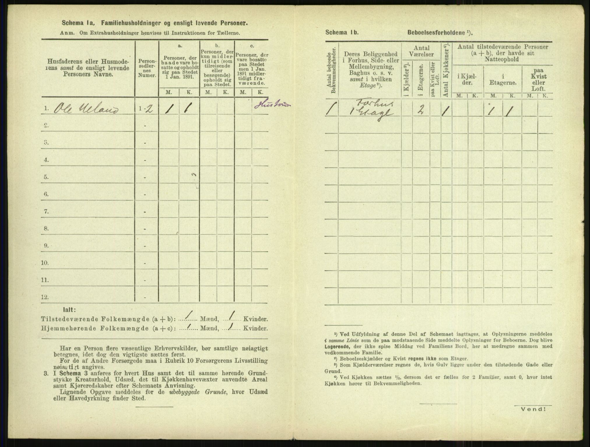 RA, 1891 census for 1102 Sandnes, 1891, p. 348