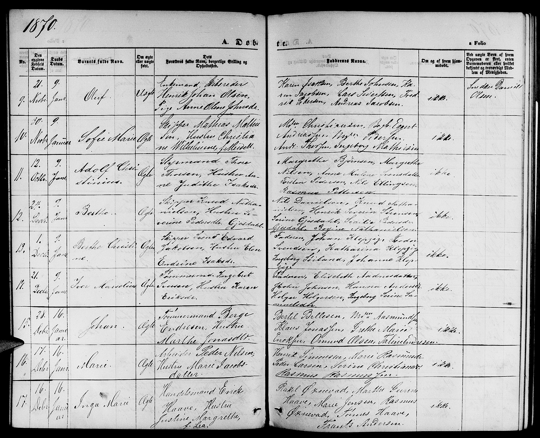 St. Petri sokneprestkontor, AV/SAST-A-101813/001/30/30BB/L0001: Parish register (copy) no. B 1, 1865-1878