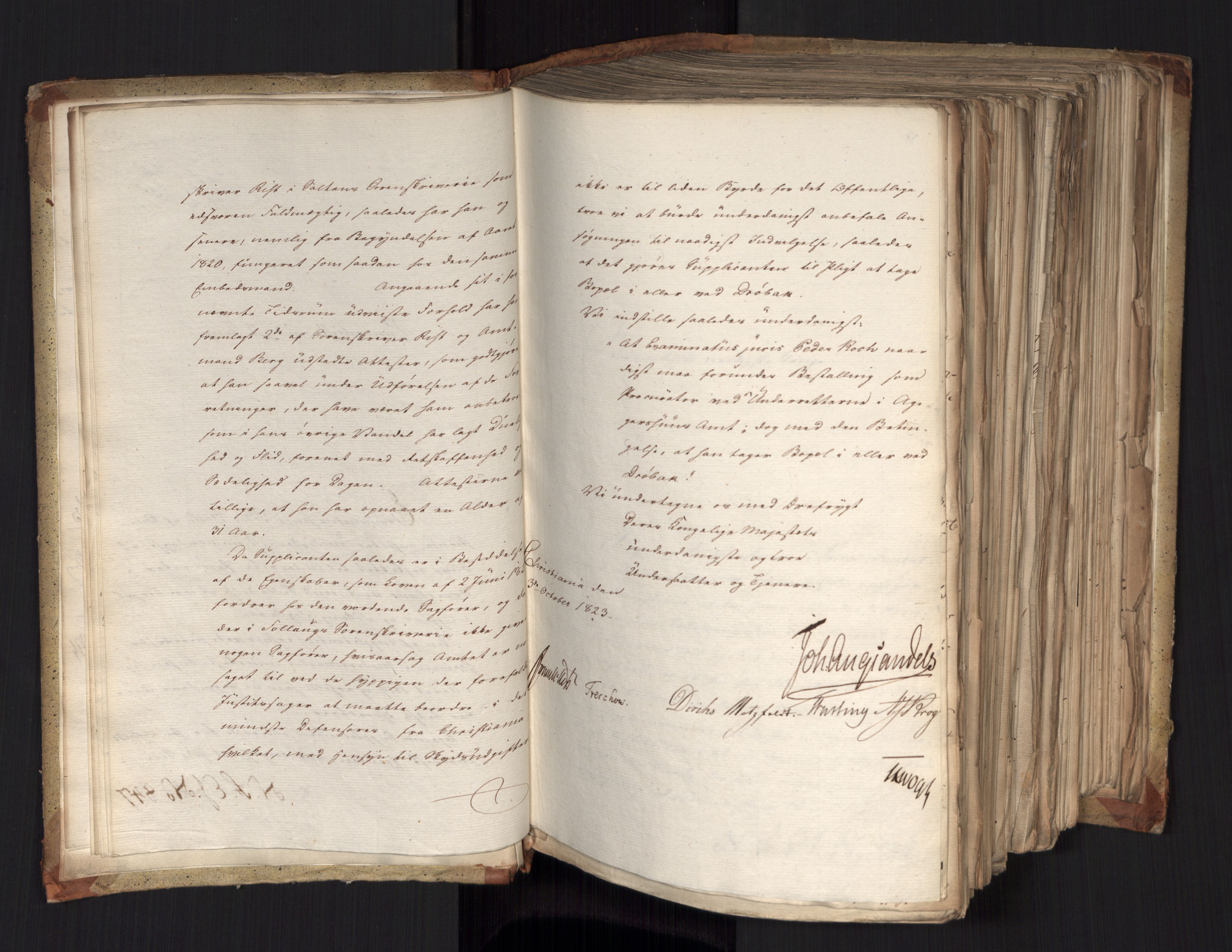 Statsrådsavdelingen i Stockholm, AV/RA-S-1003/D/Da/L0036: Regjeringsinnstillinger nr. 841-1114, 1823, p. 16