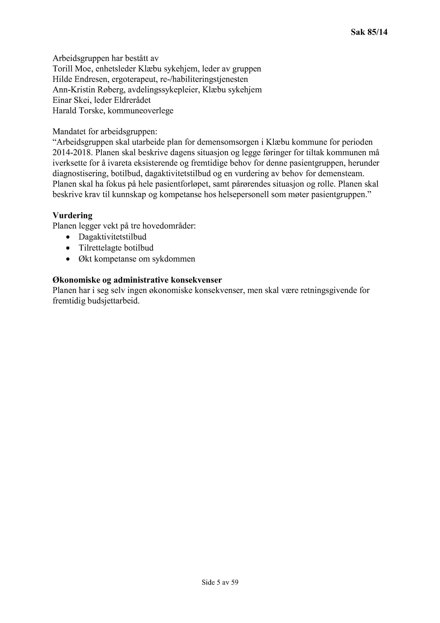Klæbu Kommune, TRKO/KK/01-KS/L007: Kommunestyret - Møtedokumenter, 2014, p. 2113