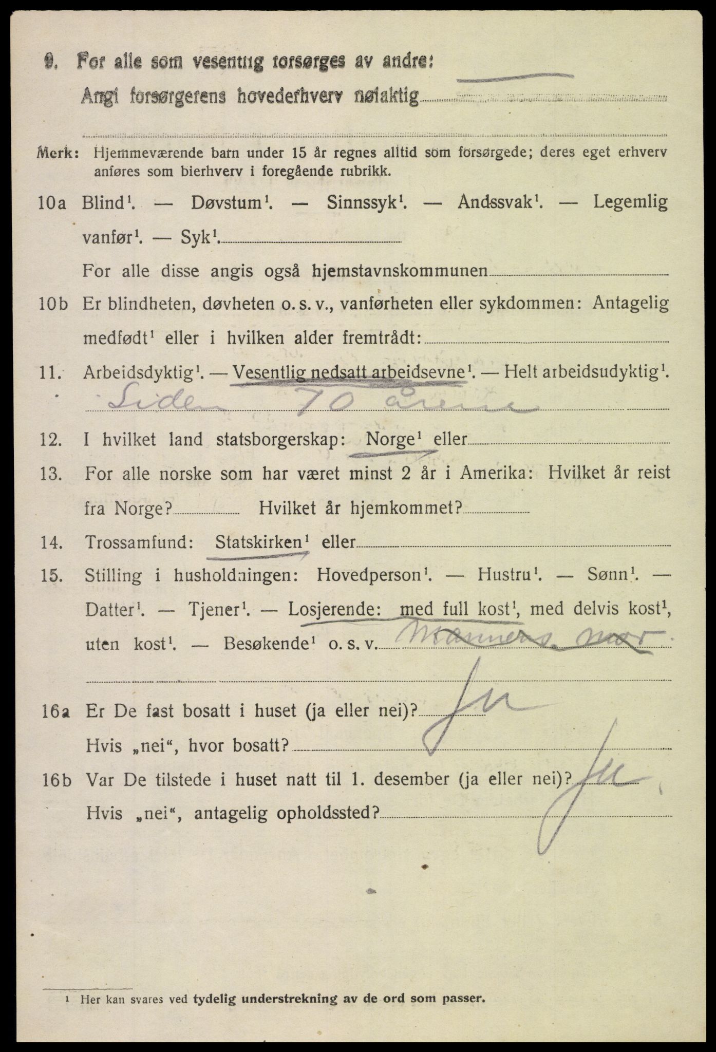 SAH, 1920 census for Nord-Aurdal, 1920, p. 2017