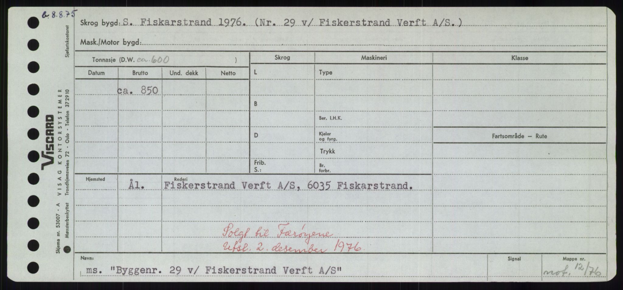 Sjøfartsdirektoratet med forløpere, Skipsmålingen, AV/RA-S-1627/H/Hd/L0006: Fartøy, Byg-Båt, p. 233