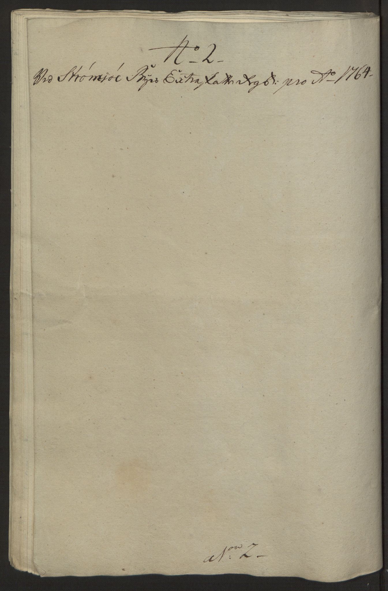 Rentekammeret inntil 1814, Reviderte regnskaper, Byregnskaper, RA/EA-4066/R/Rg/L0144/0001: [G4] Kontribusjonsregnskap / Ekstraskatt, 1762-1767, p. 261
