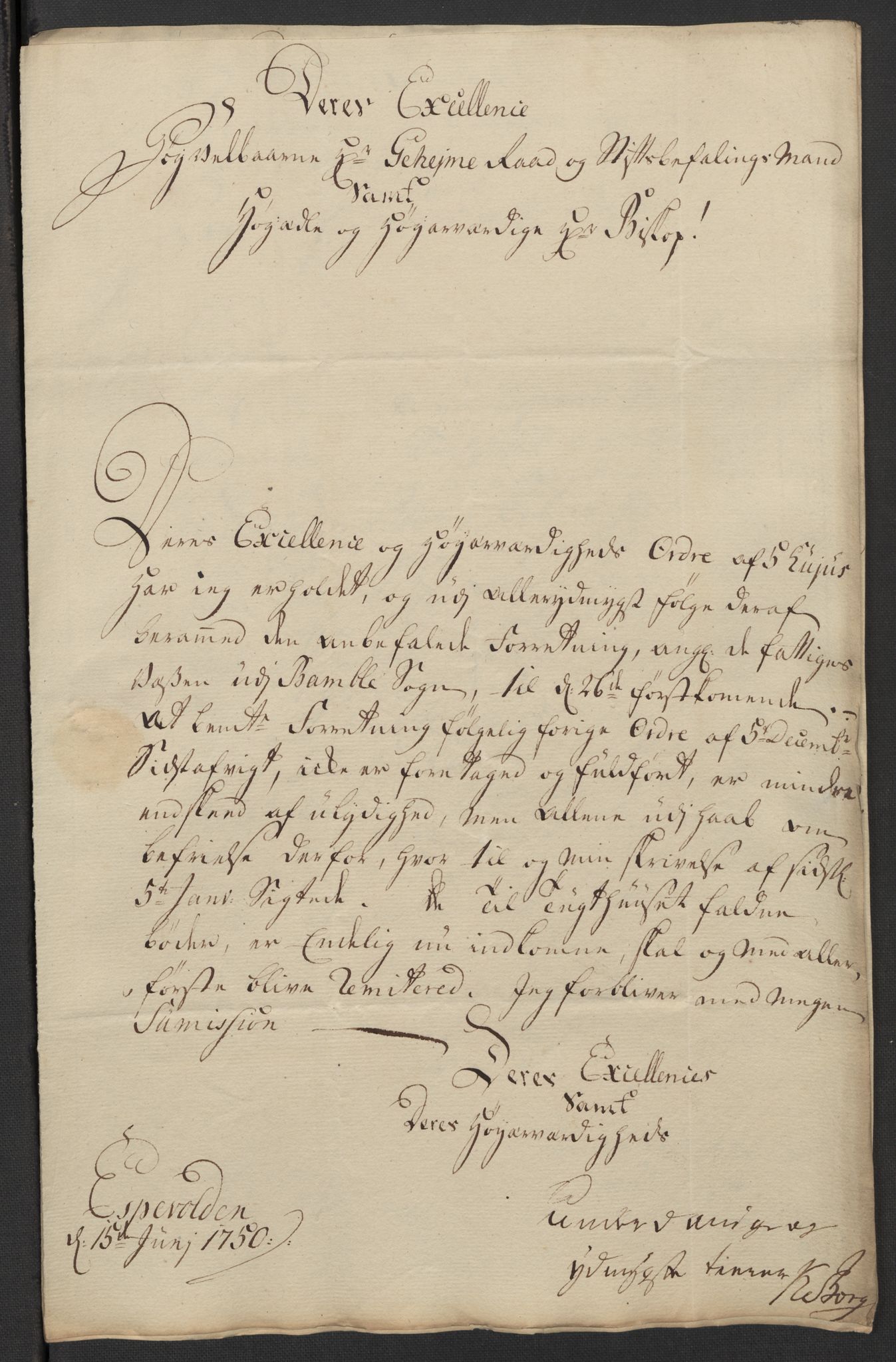 Kristiania tukthus, AV/SAO-A-10644/A/Ad/Adb/L0011: Innkomne skriv, rapporter og regnskap, 1742-1783, p. 309