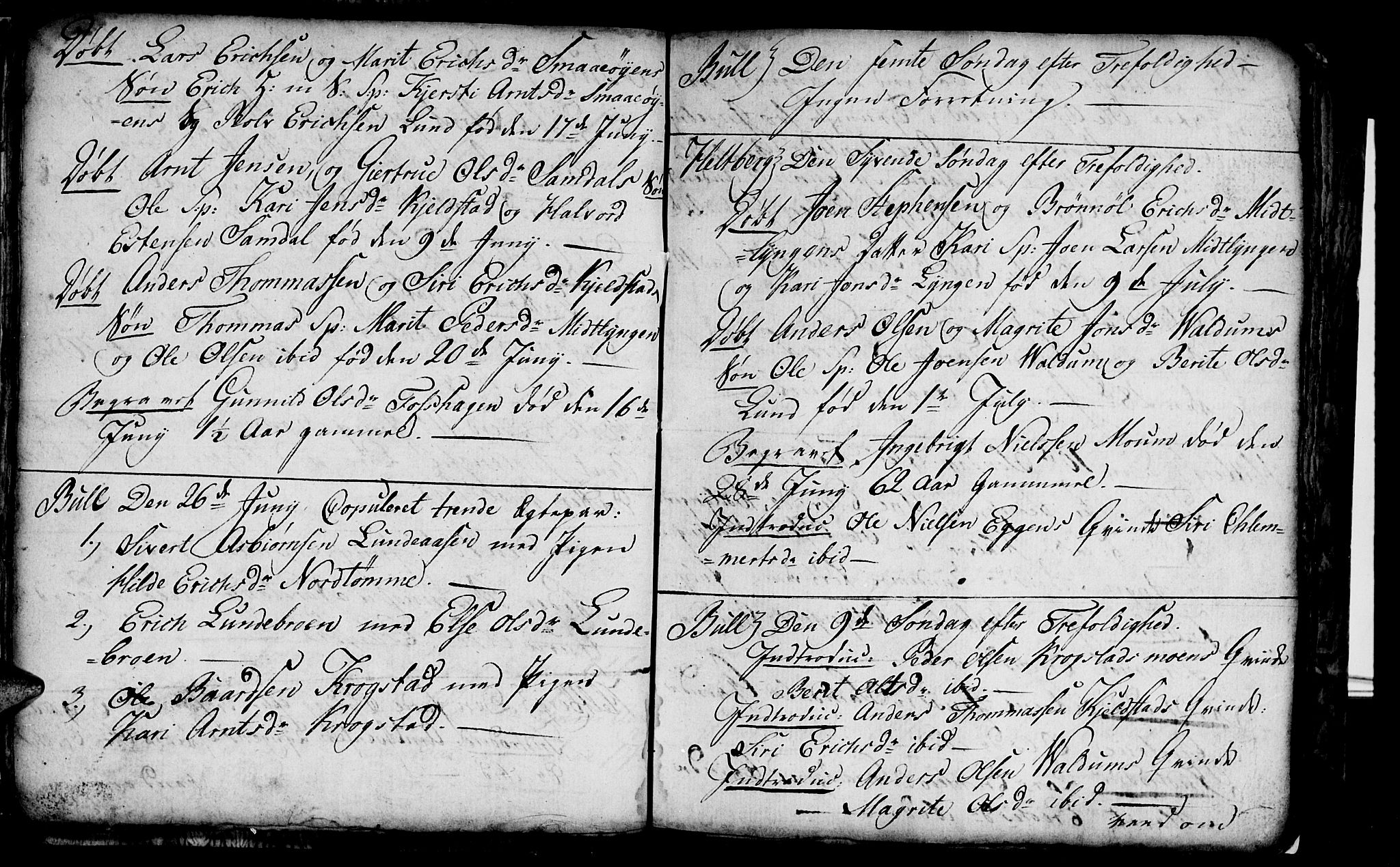 Ministerialprotokoller, klokkerbøker og fødselsregistre - Sør-Trøndelag, AV/SAT-A-1456/692/L1107: Parish register (copy) no. 692C02, 1809-1824