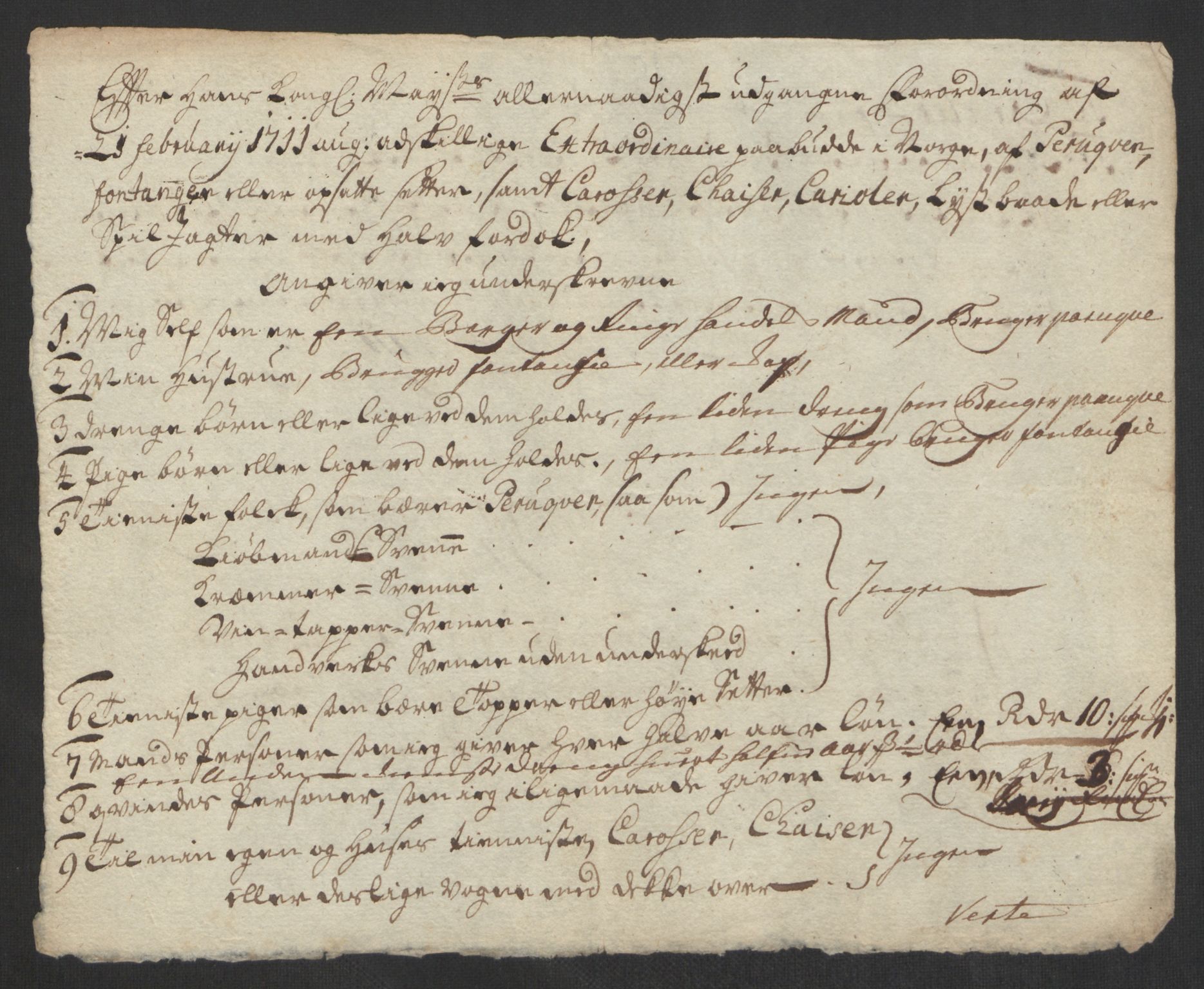 Rentekammeret inntil 1814, Reviderte regnskaper, Byregnskaper, AV/RA-EA-4066/R/Rs/L0507: [S3] Kontribusjonsregnskap, 1699-1711, p. 551